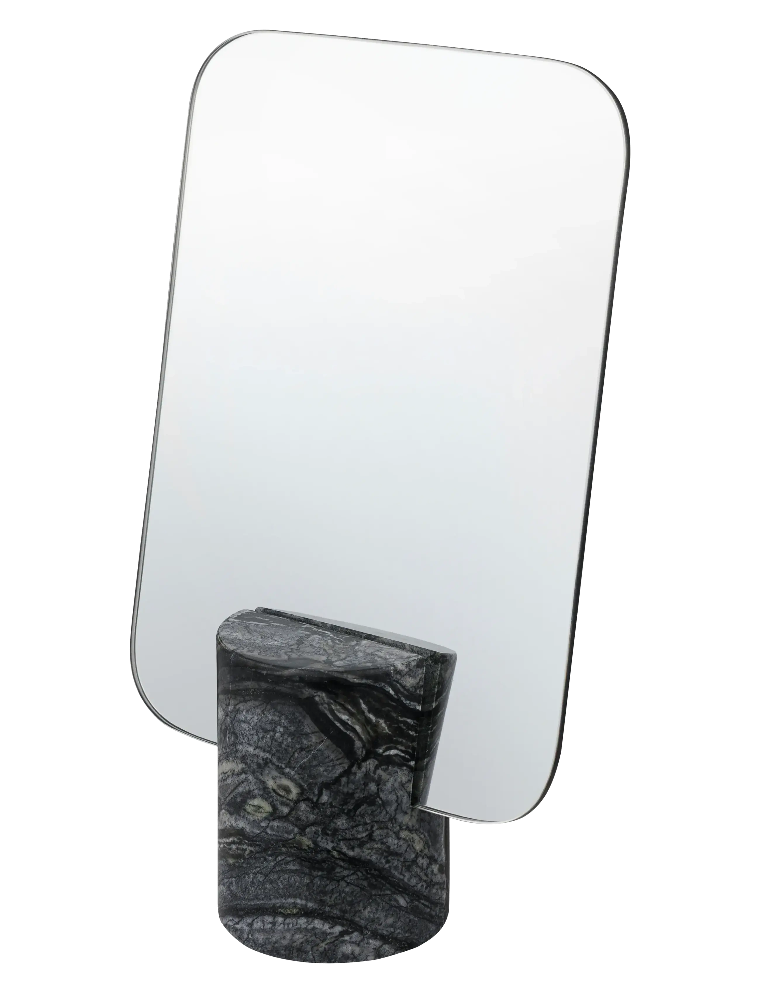 Mette Ditmer MARBLE mirror - Bathroom mirrors - BLACK / GREY / grey