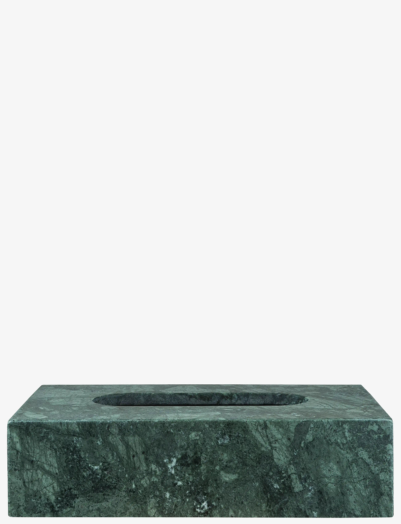 Mette Ditmer - MARBLE tissue cover - serviettenringe- & halter - dark forest - 0