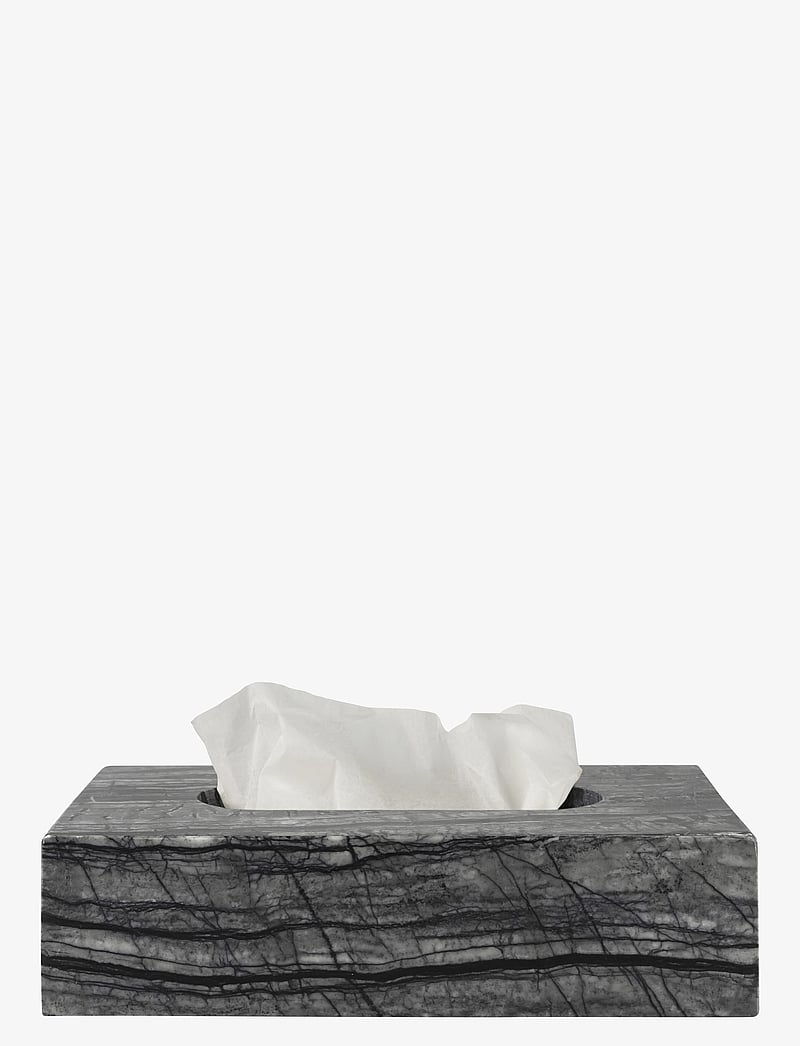 Mette Ditmer - MARBLE tissue cover - minikarbid - black / grey - 2