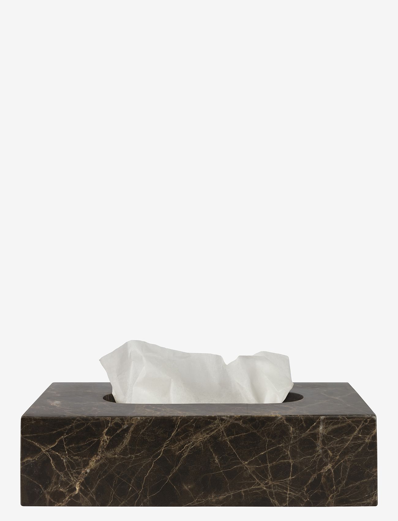 Mette Ditmer - MARBLE tissue cover - aufbewahrungsboxen - brown - 2