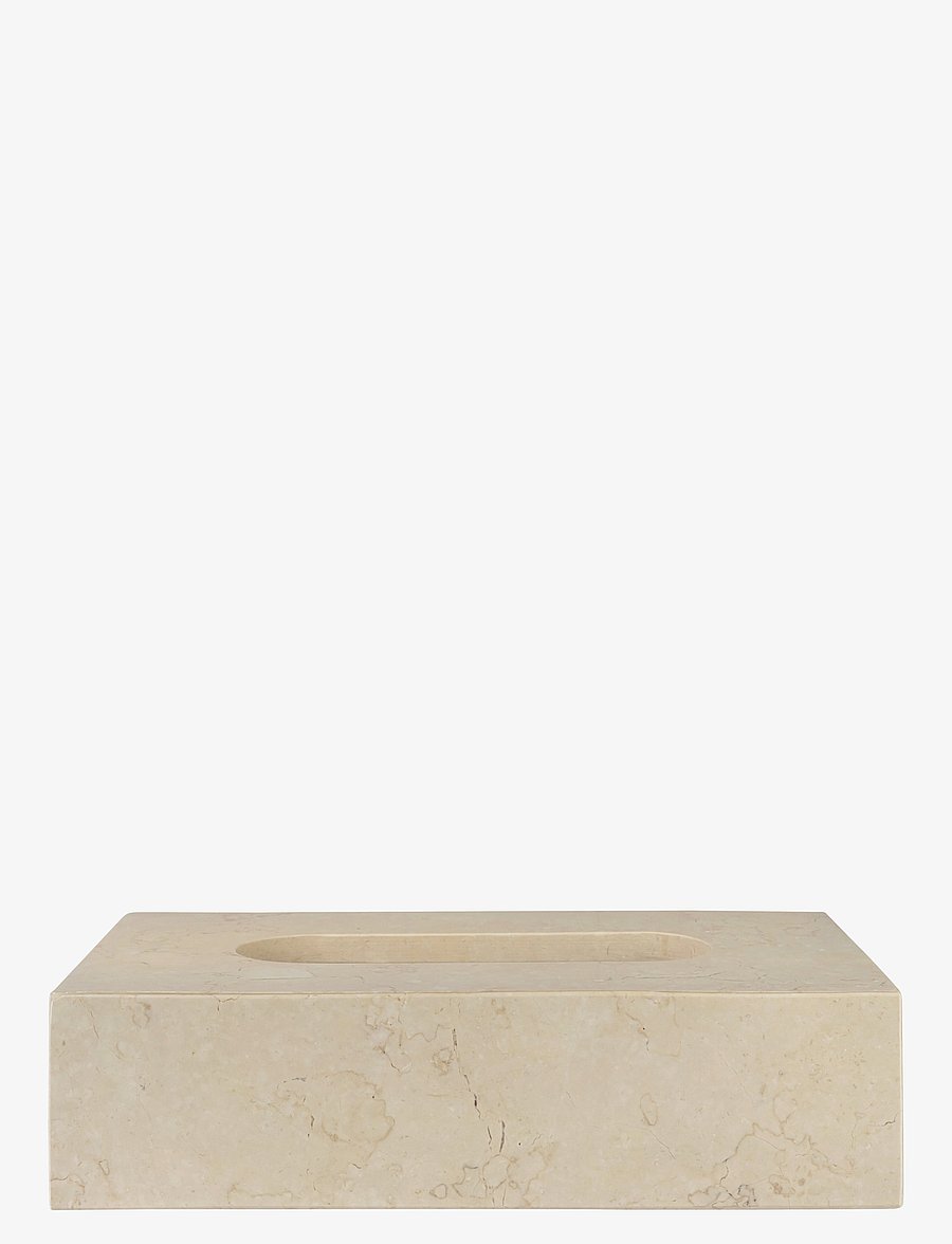 Mette Ditmer - MARBLE tissue cover - aufbewahrung - sand - 1