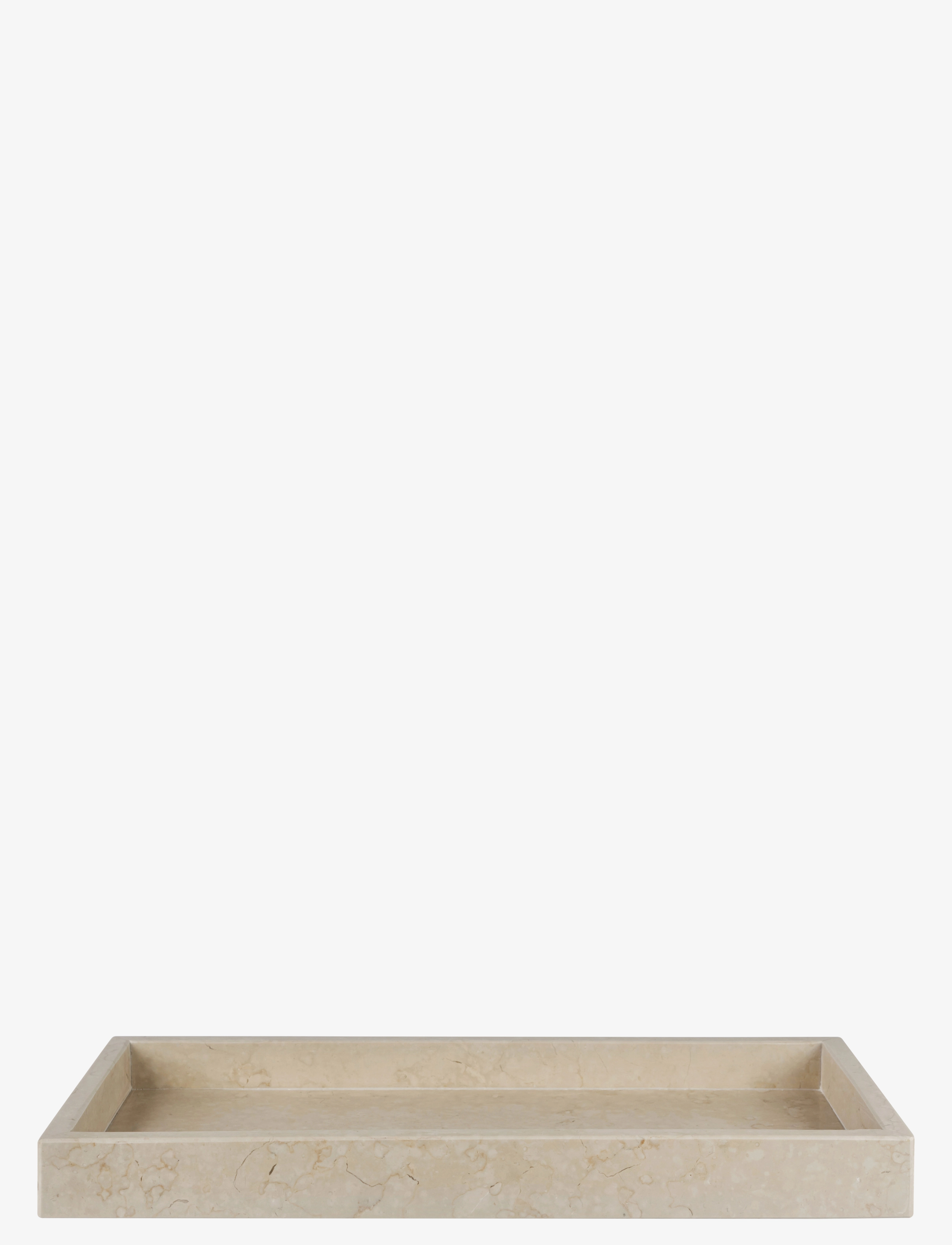 Mette Ditmer MARBLE deco tray - Tace - SAND / beige