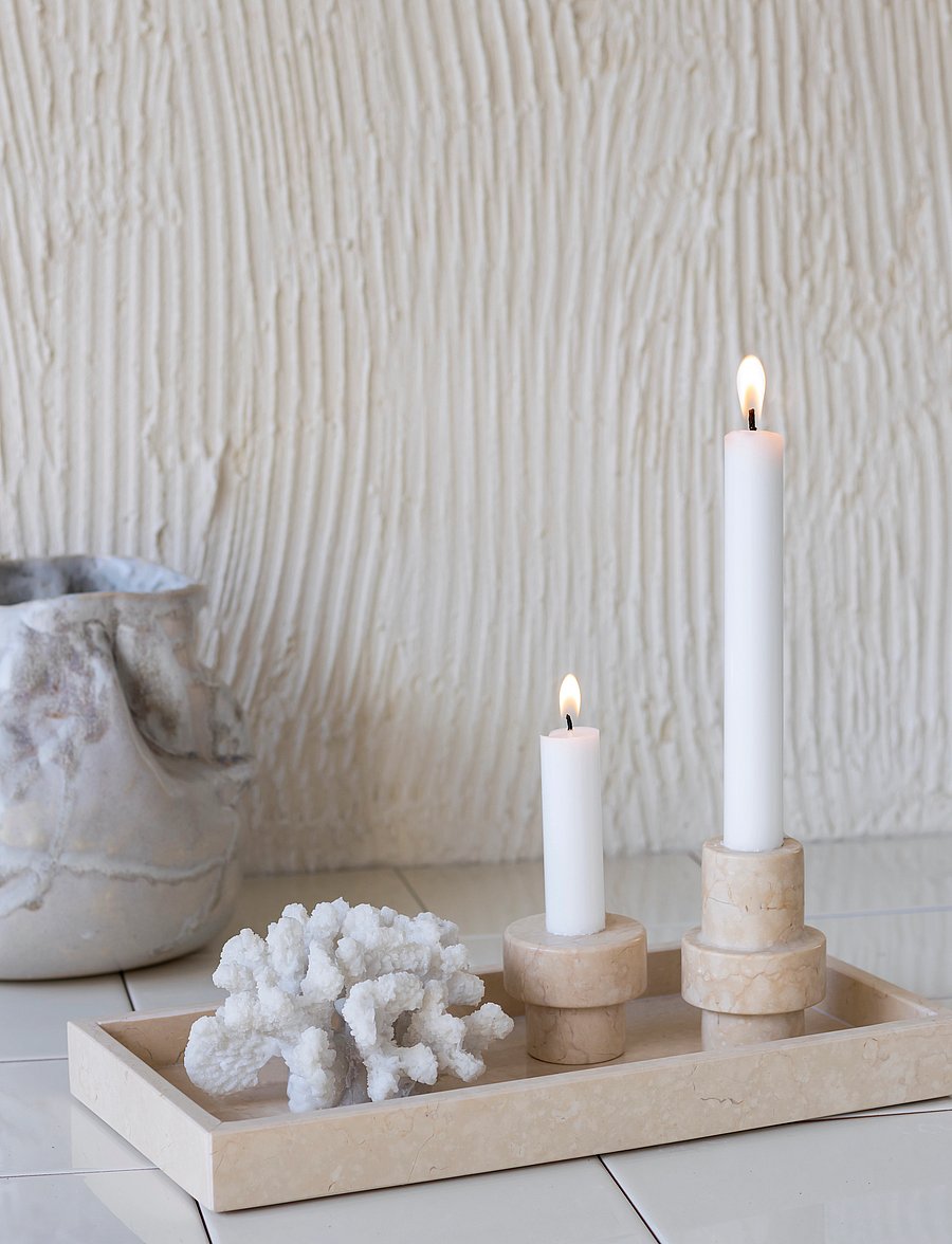 Mette Ditmer - MARBLE deco tray - nach preis einkaufen - sand - 0