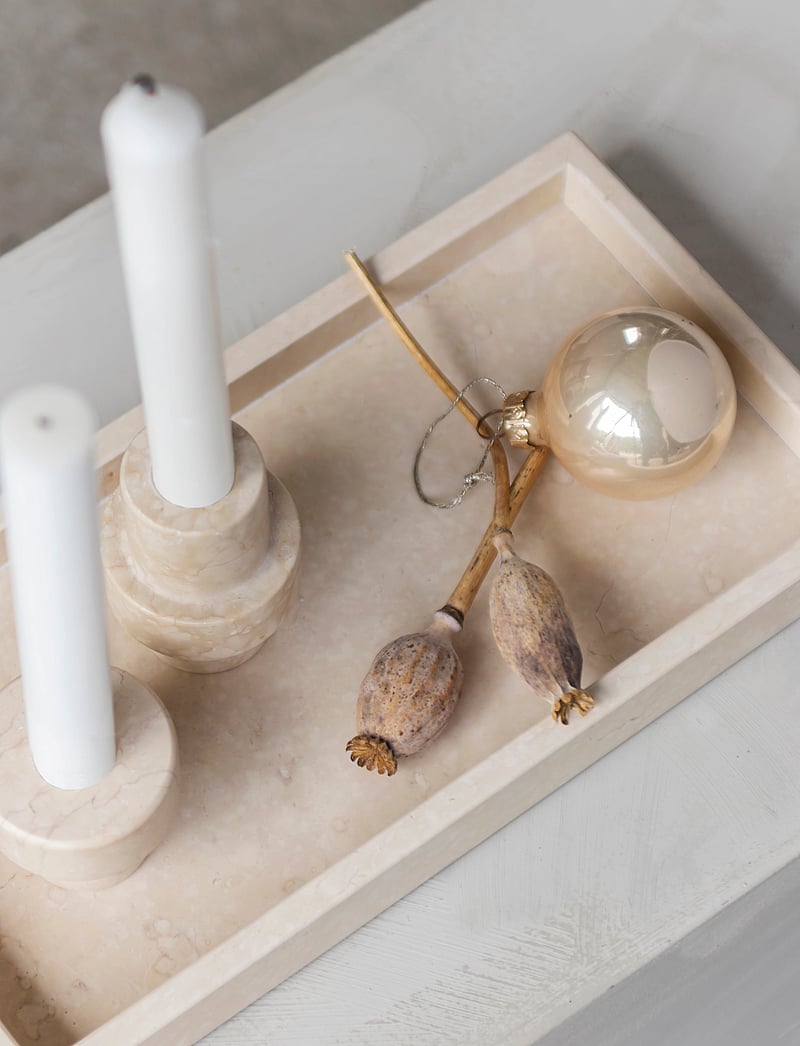Mette Ditmer - MARBLE deco tray - nach preis einkaufen - sand - 4