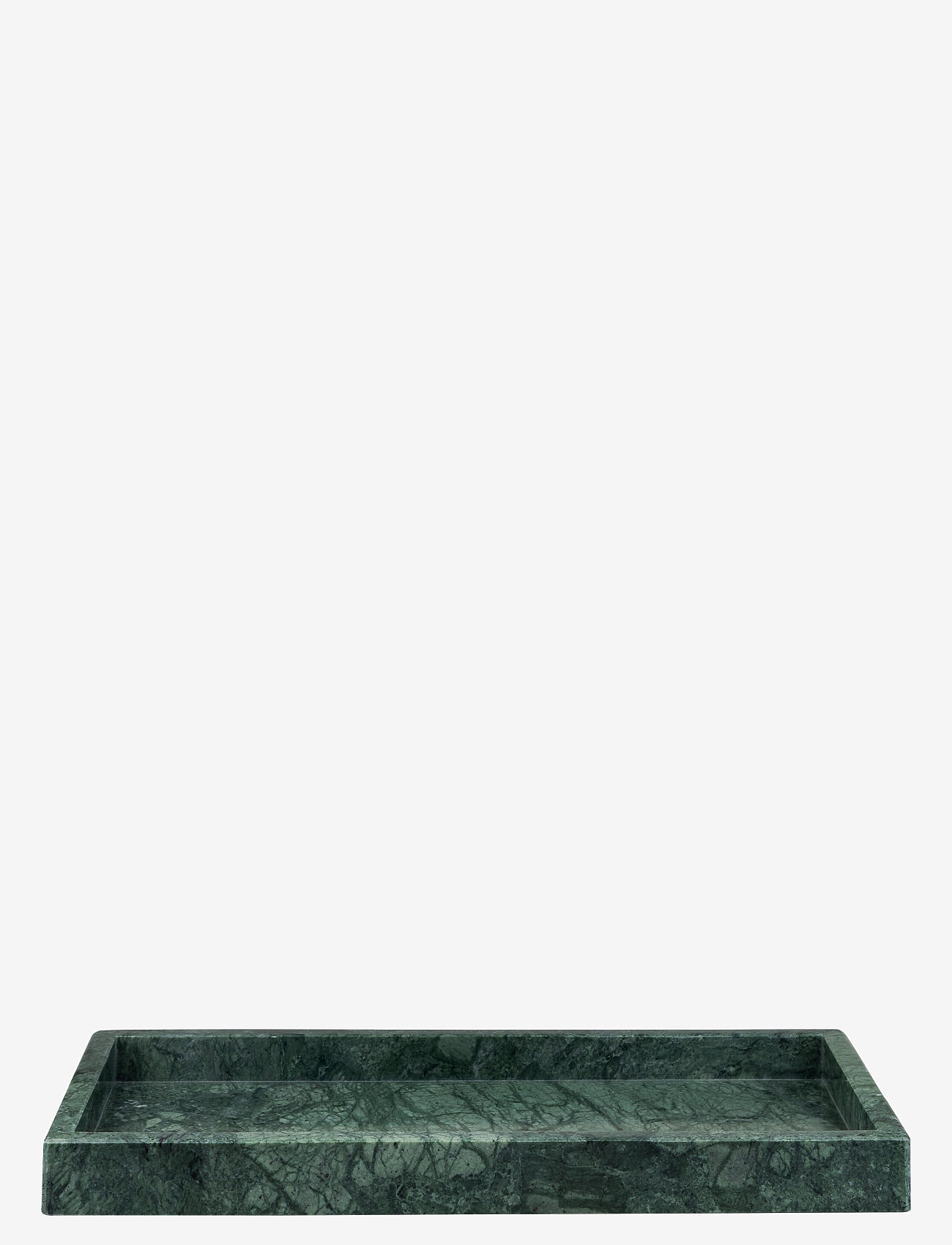 Mette Ditmer - MARBLE deco tray - dekorativa fat & skålar - dark forest - 0