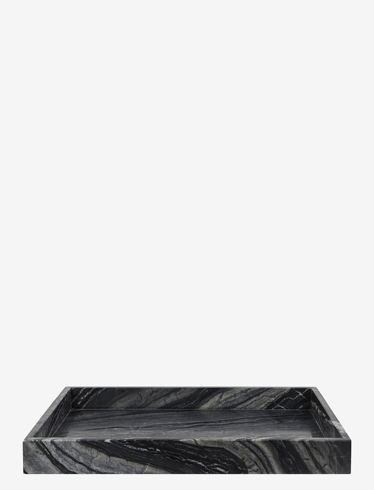 Mette Ditmer - MARBLE deco tray - nach preis einkaufen - black / grey - 1