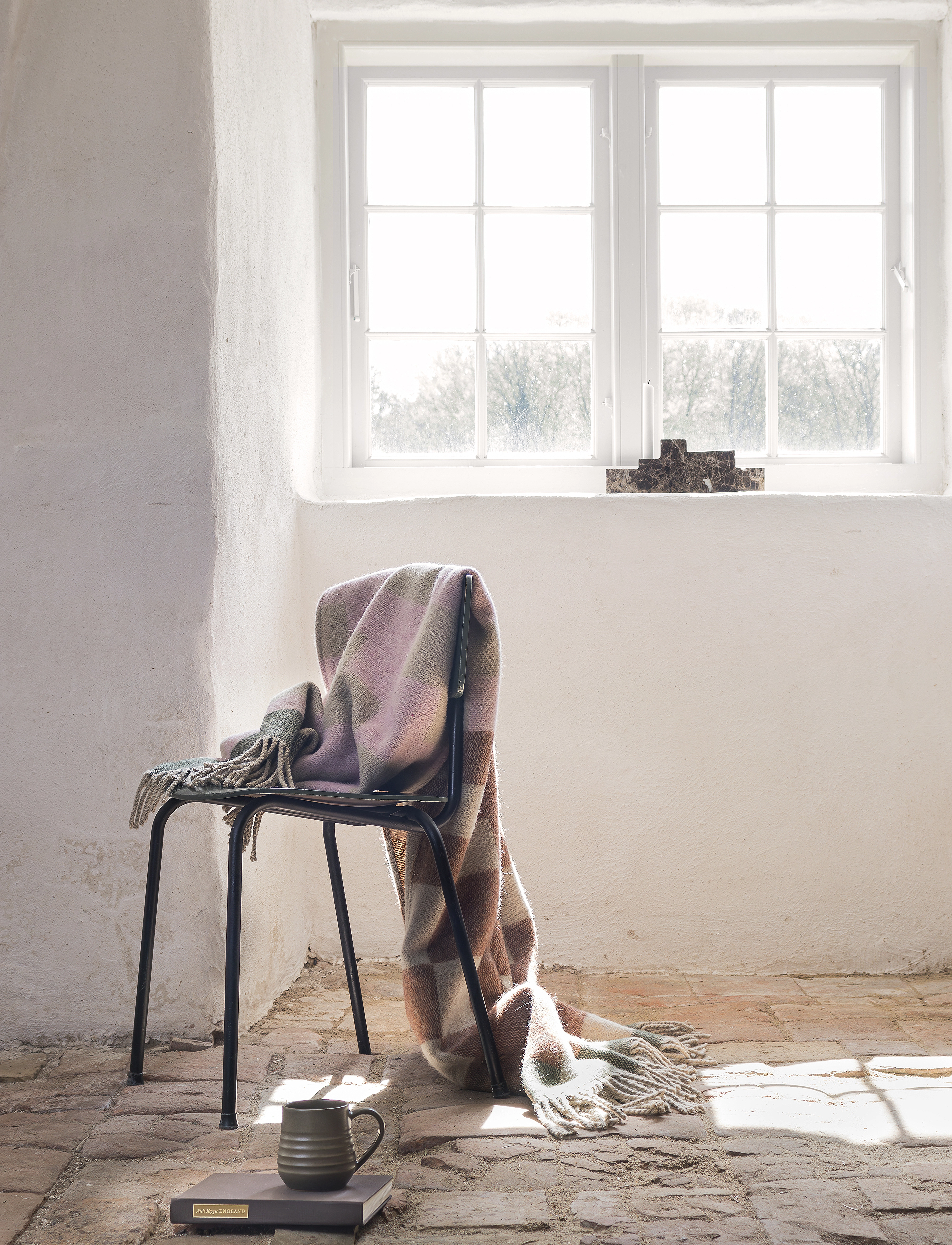 Mette Ditmer Maze Throw, W130X L190 cm, Cushions & Blankets, Mehrfarbig/gemustert - Blankets Throws, Homeware