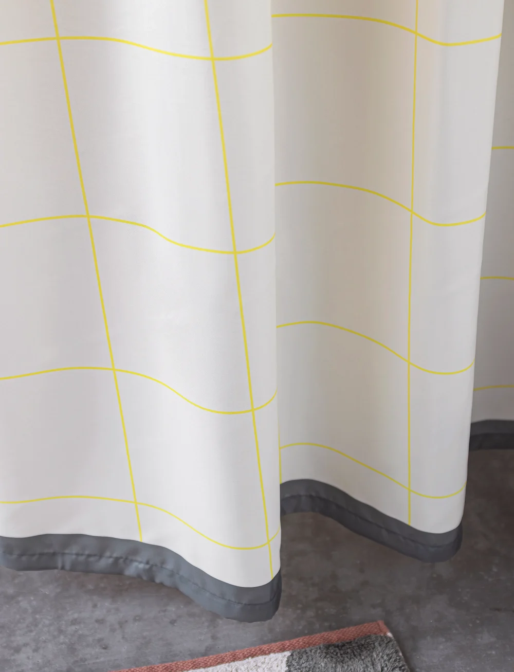 Mette Ditmer - MESH shower curtain - duschvorhänge - yellow - 2