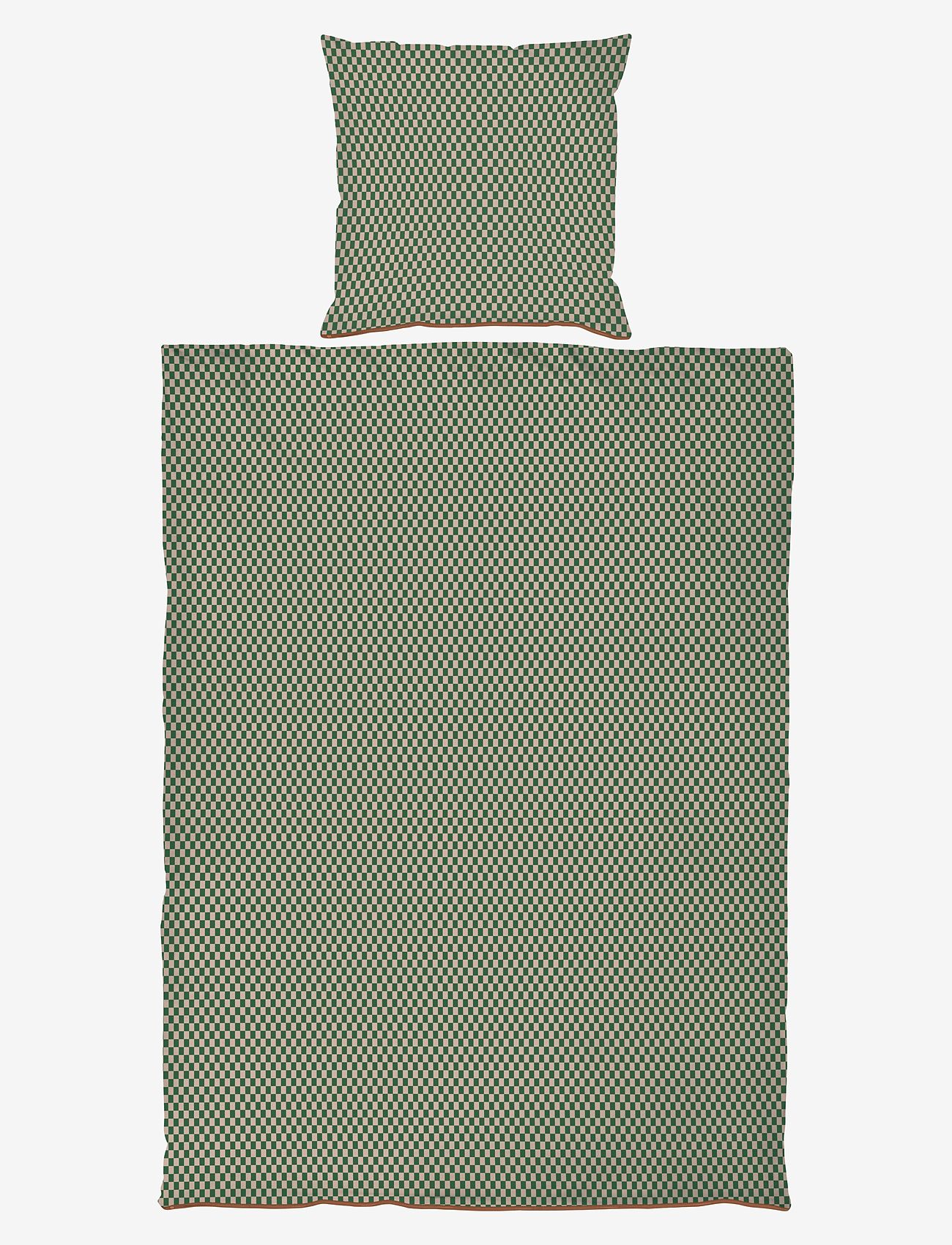 Mette Ditmer - MINI bed set - køb efter pris - pine green / tan - 0