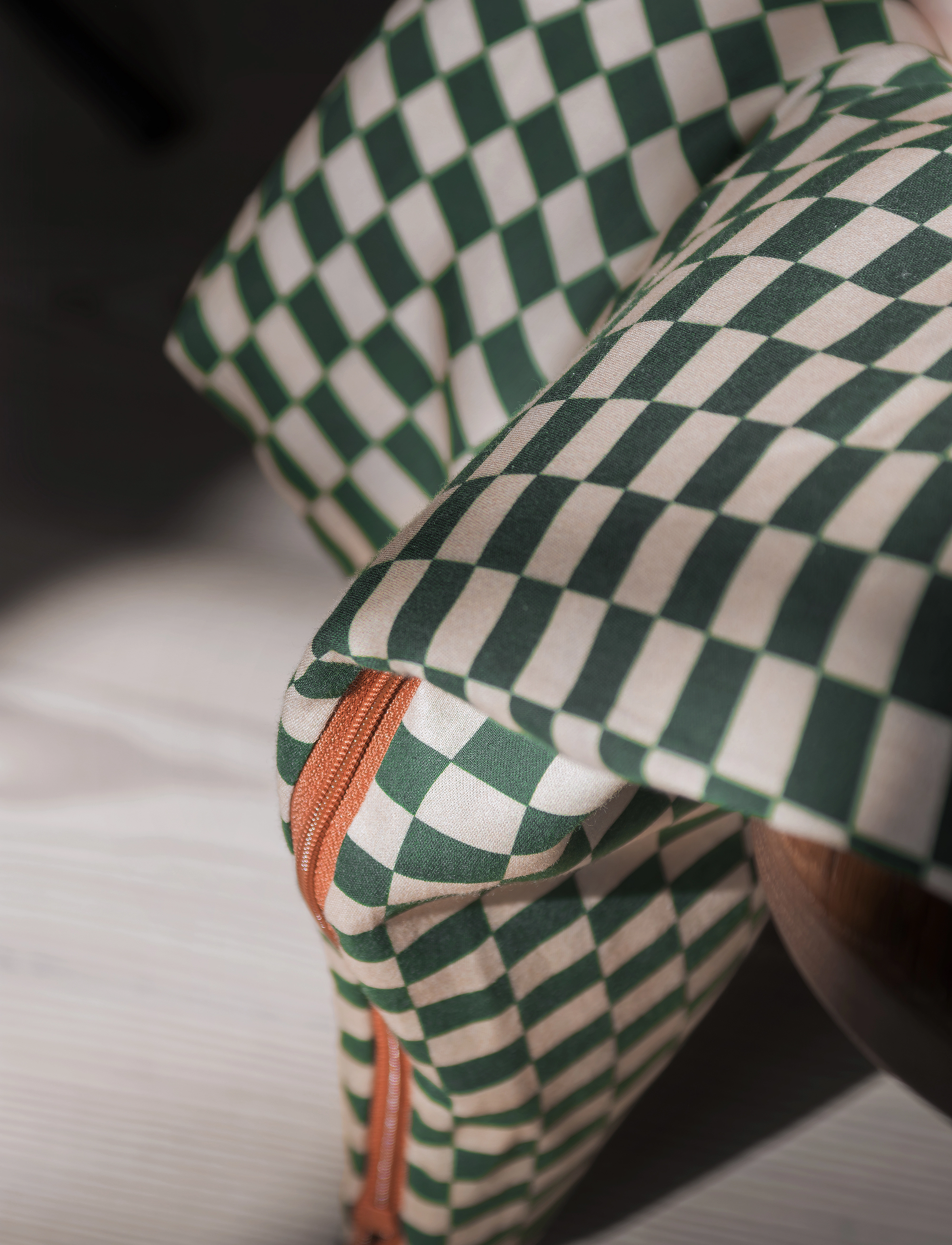 Mette Ditmer - MINI bed set - sengesæt - pine green / tan - 3