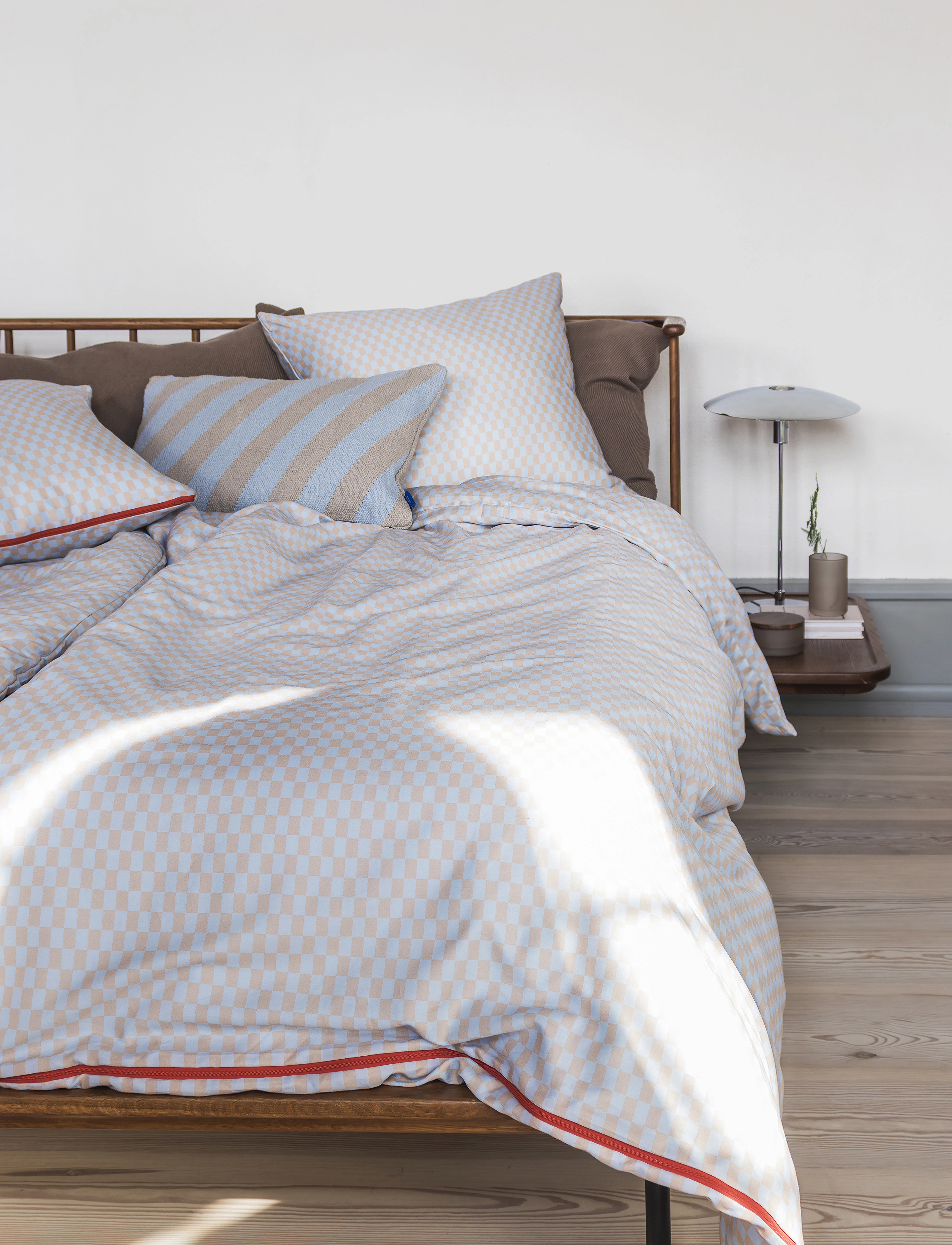 Mette Ditmer Mini Bed Set, 140X200;60X63 cm, Blue, Sengetekstiler > Sengesæt, Unisex