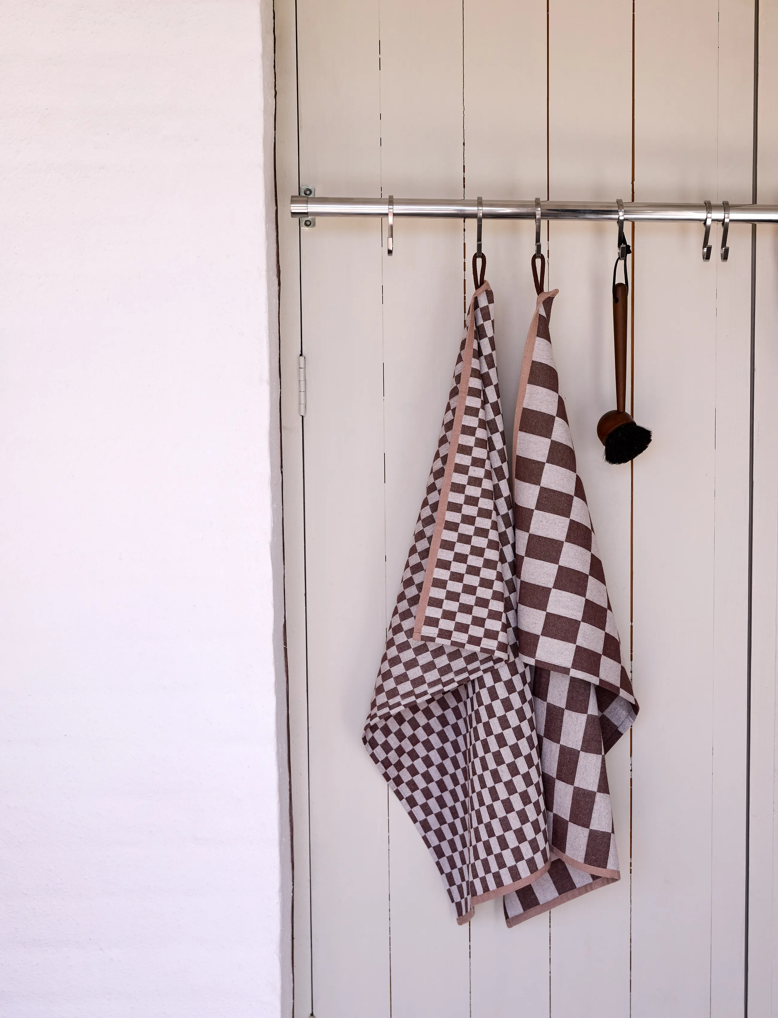 Mette Ditmer - MINI-MAX tea towel, 2-pack - brown - 0