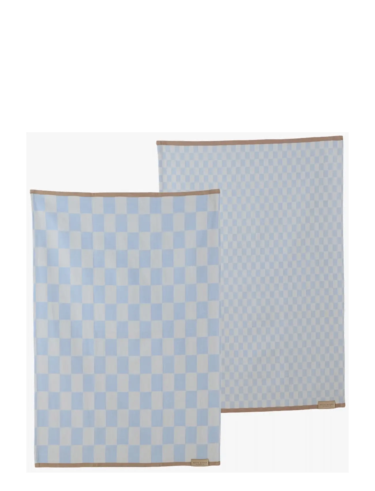 Mette Ditmer MINI-MAX tea towel, 2-pack - Tea towels - LIGHT BLUE / blue
