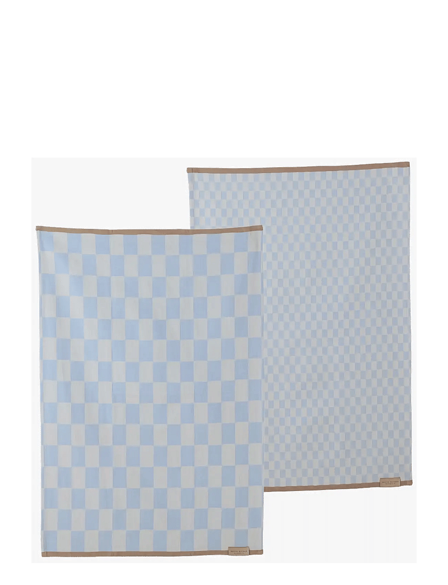 Mette Ditmer - MINI-MAX tea towel, 2-pack - virtuves dvieļi - light blue - 1