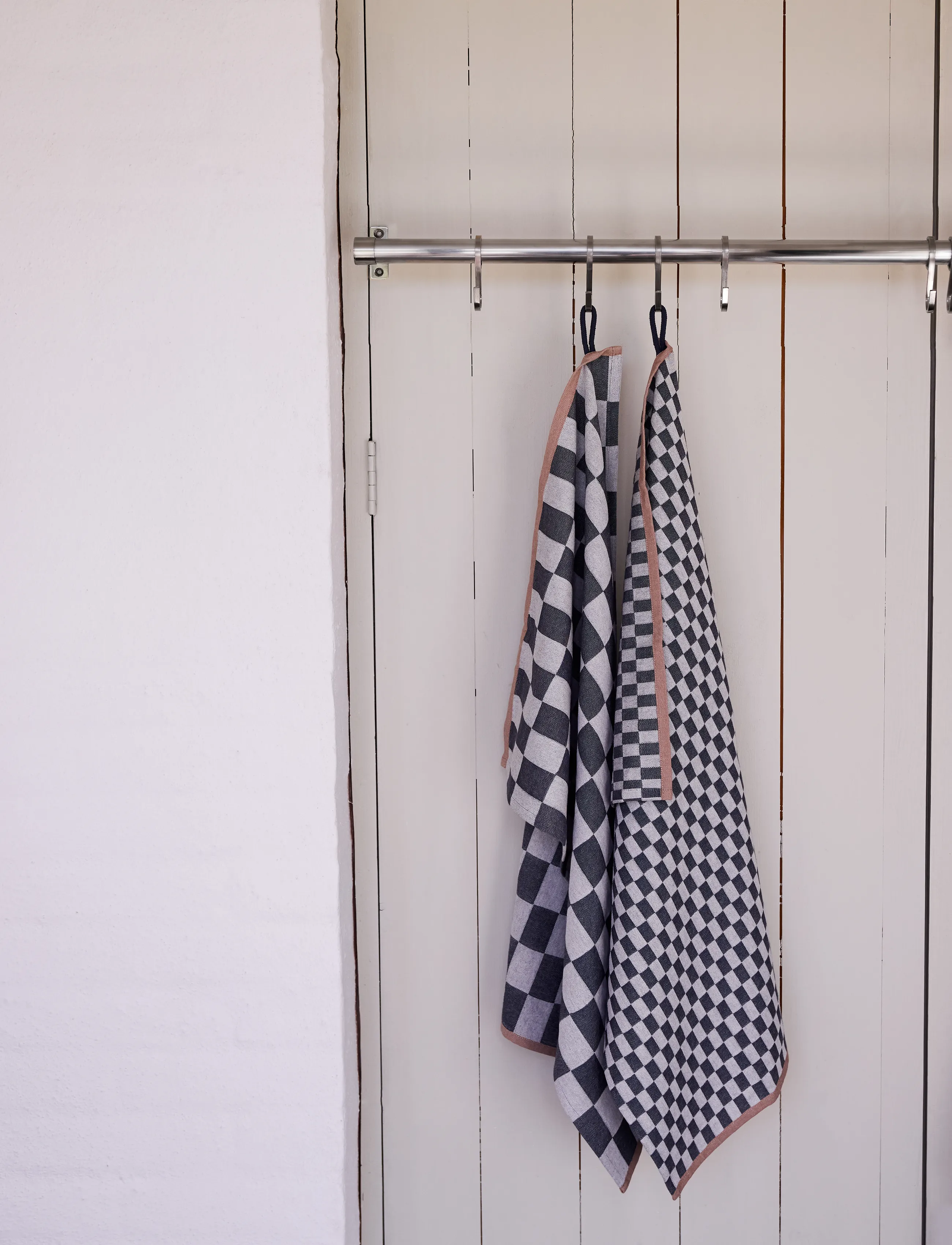 Mette Ditmer - MINI-MAX tea towel, 2-pack - dark grey - 0