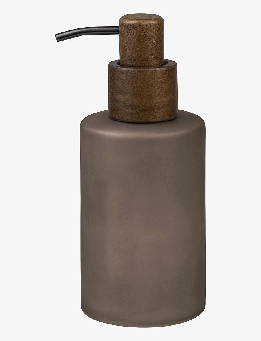 Mette Ditmer - MODEST dispenser, tall - seebidosaatorid ja -alused - walnut - 1