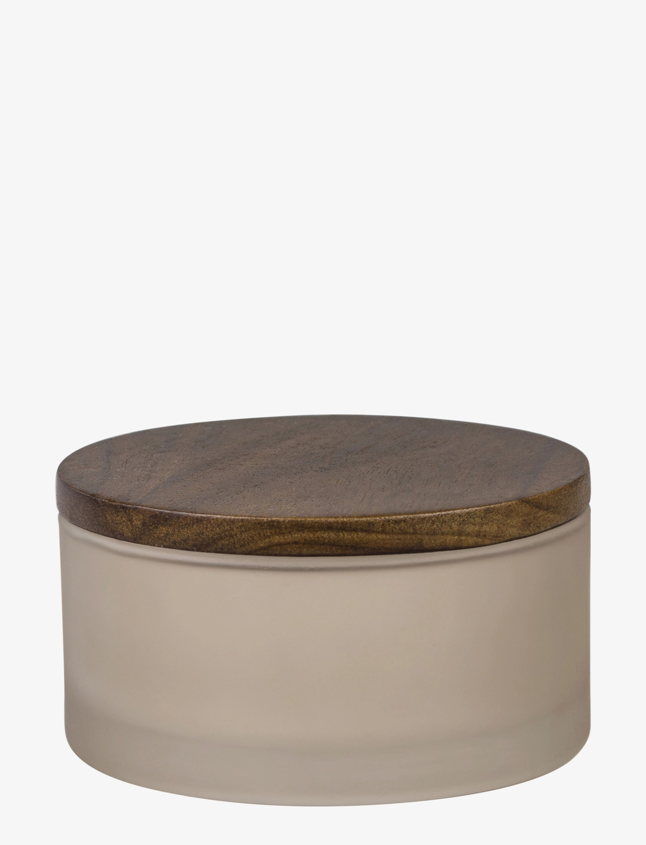 Mette Ditmer Modest Jar With Lid, Køkkenkrukke, Brun, Str: Ø10.5X H6CM