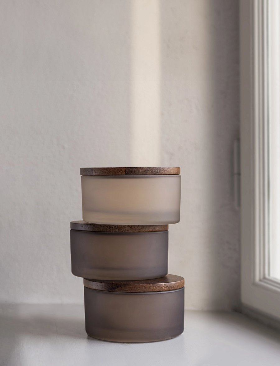 Mette Ditmer - MODEST jar with lid - vorratsgläser - kit - 3