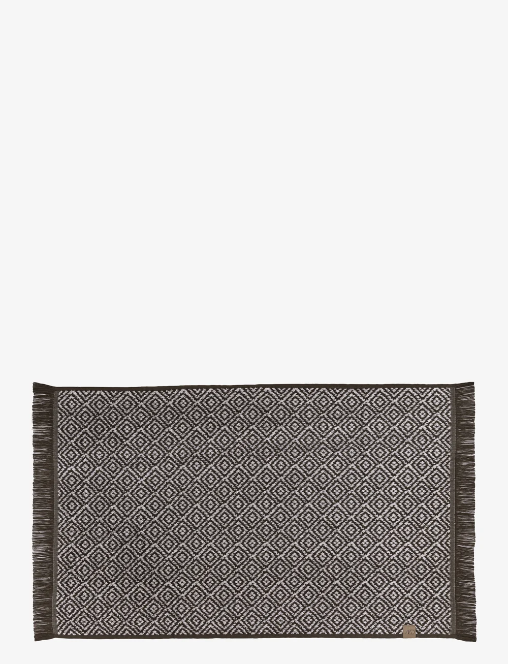 Mette Ditmer - MOROCCO bath mat - badematten - chocolate / off-white - 0