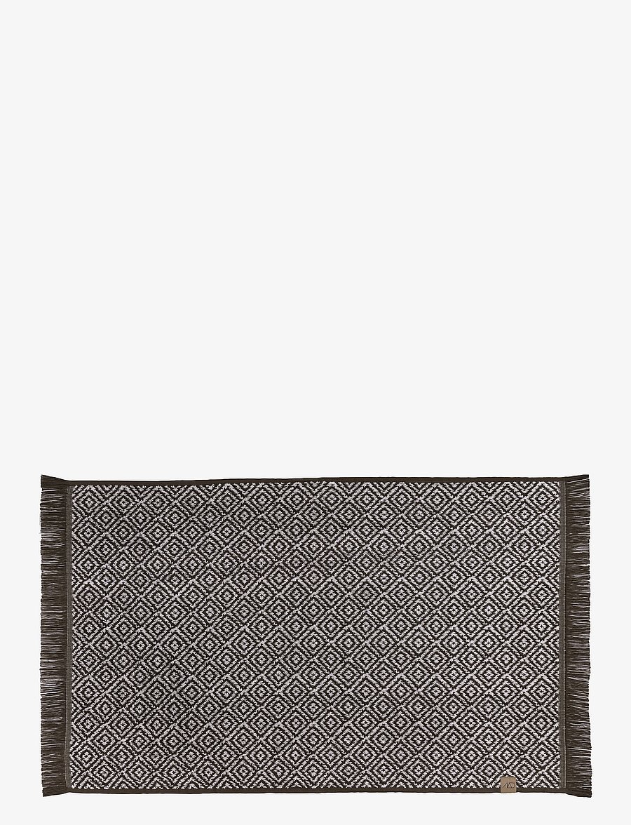 Mette Ditmer - MOROCCO bath mat - teppiche - chocolate / off-white - 1