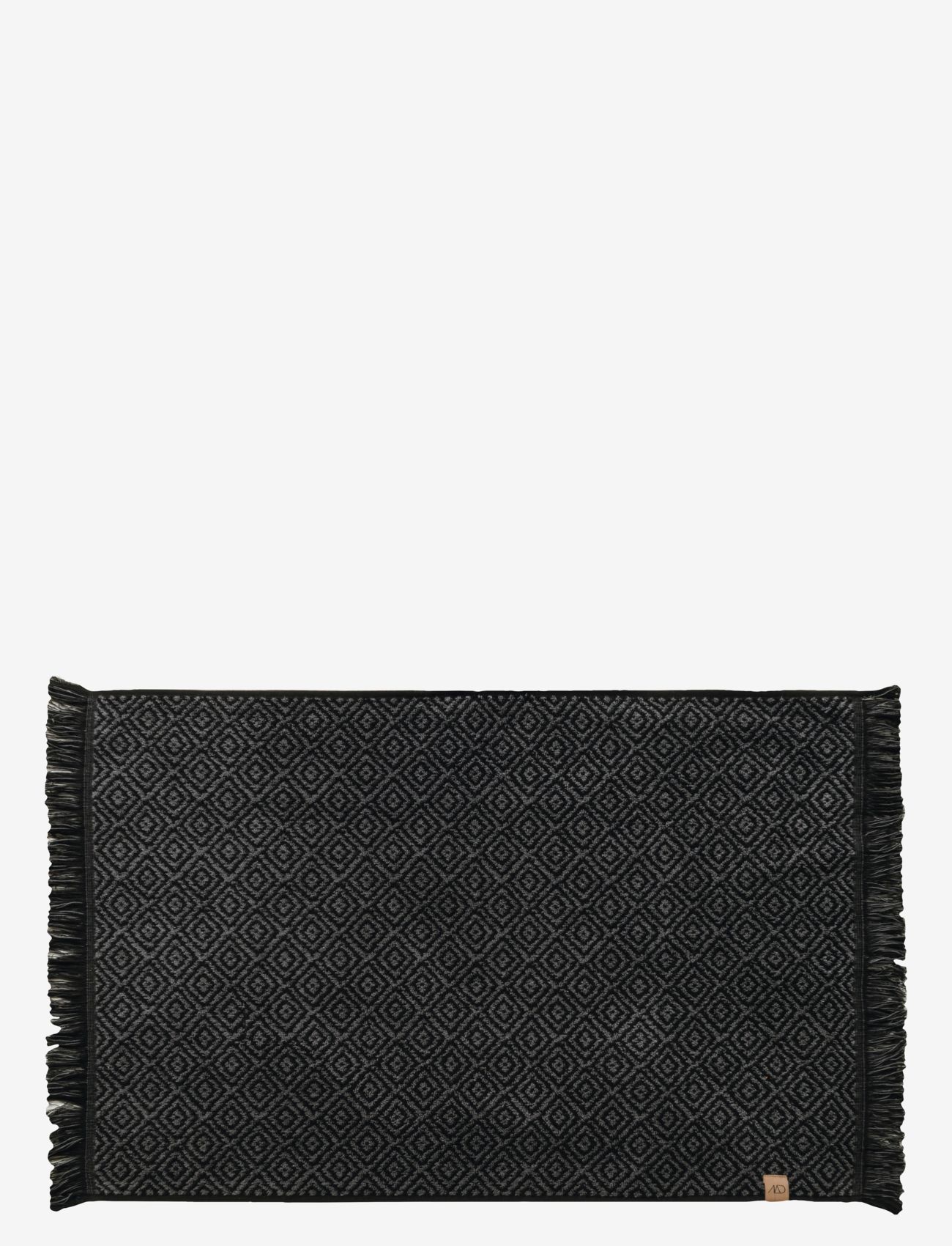 MOROCCO bath mat - BLACK/GREY