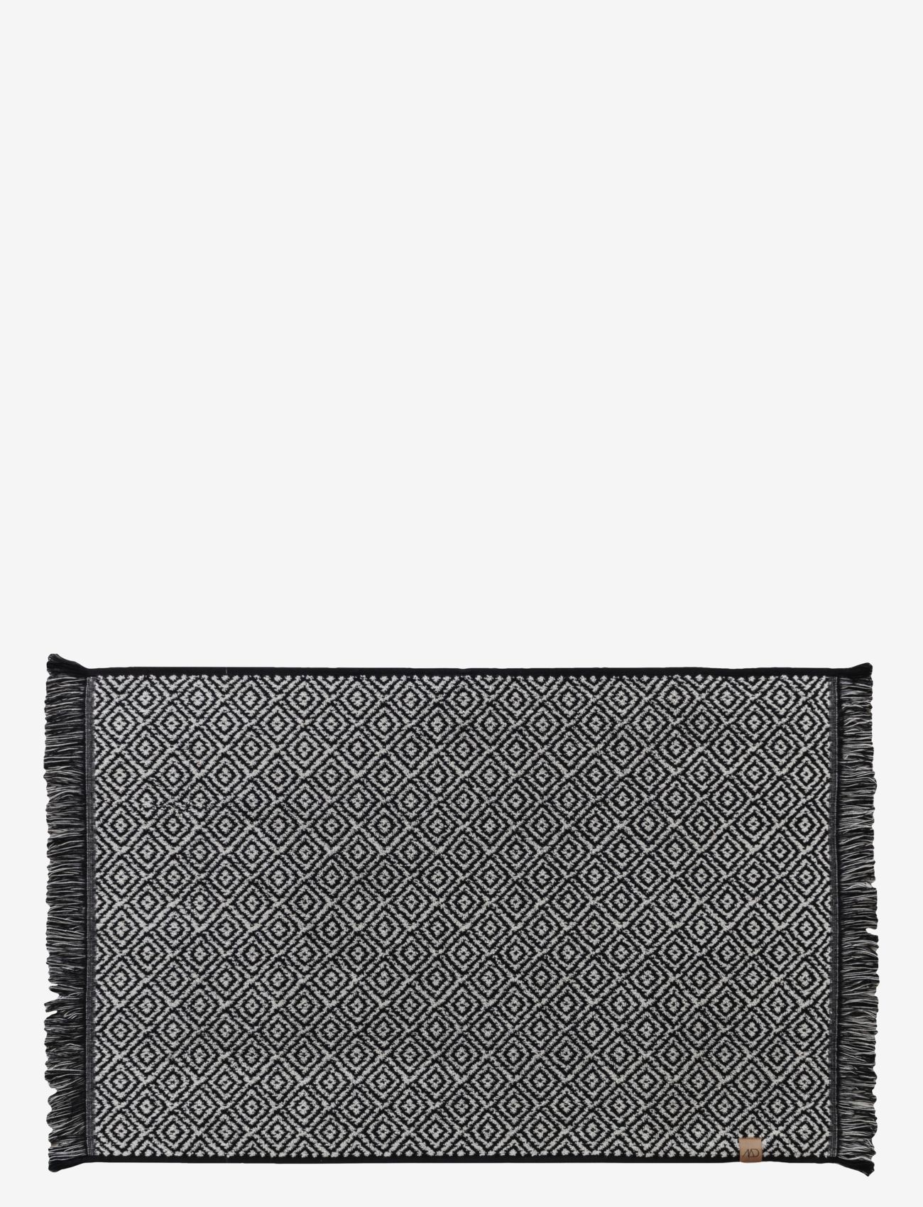 Mette Ditmer - MOROCCO bath mat - bath rugs - black/white - 0