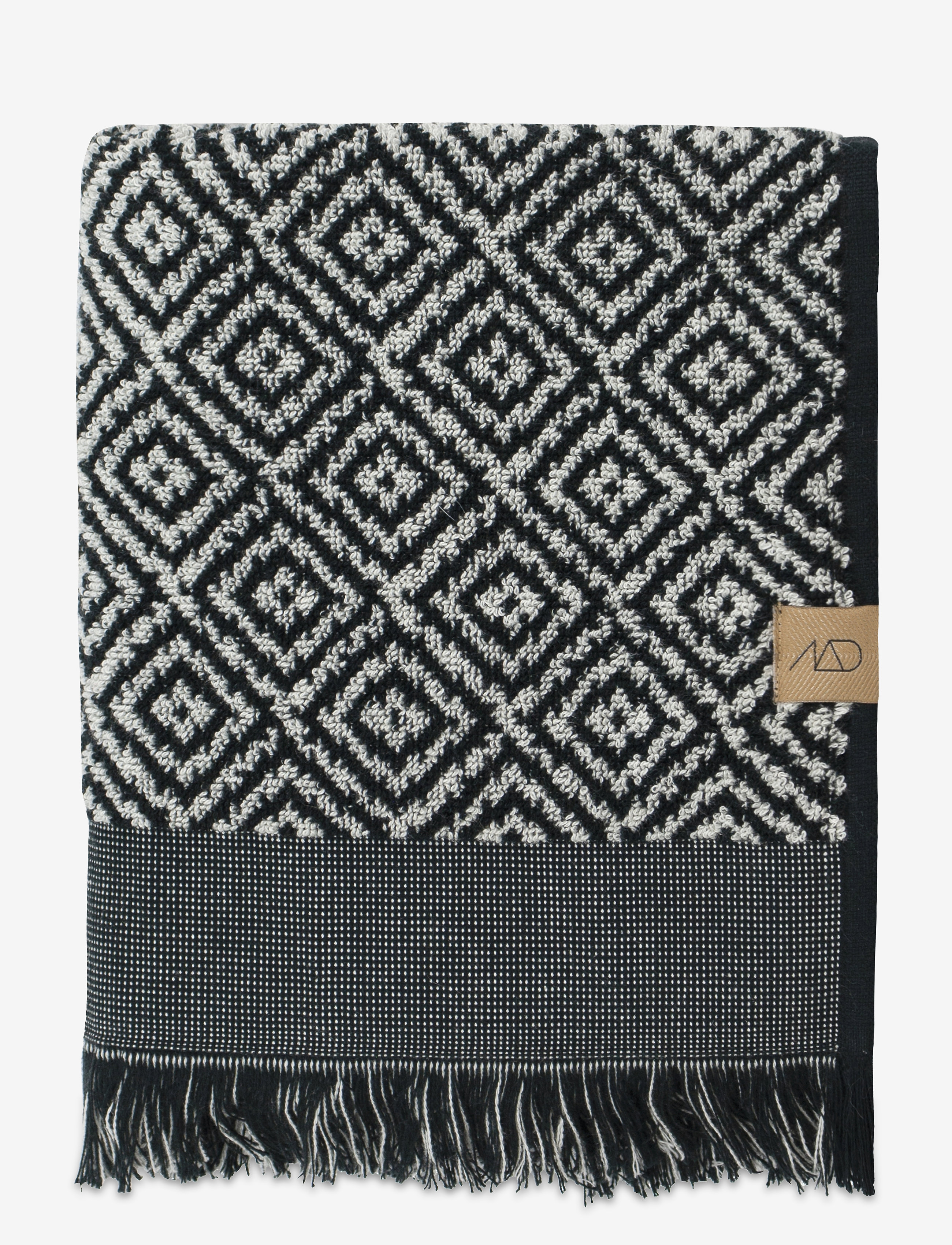 Mette Ditmer Morocco Guest Towel, 2Pack, Guest Håndklæde, Grå, Str: 35X60CM