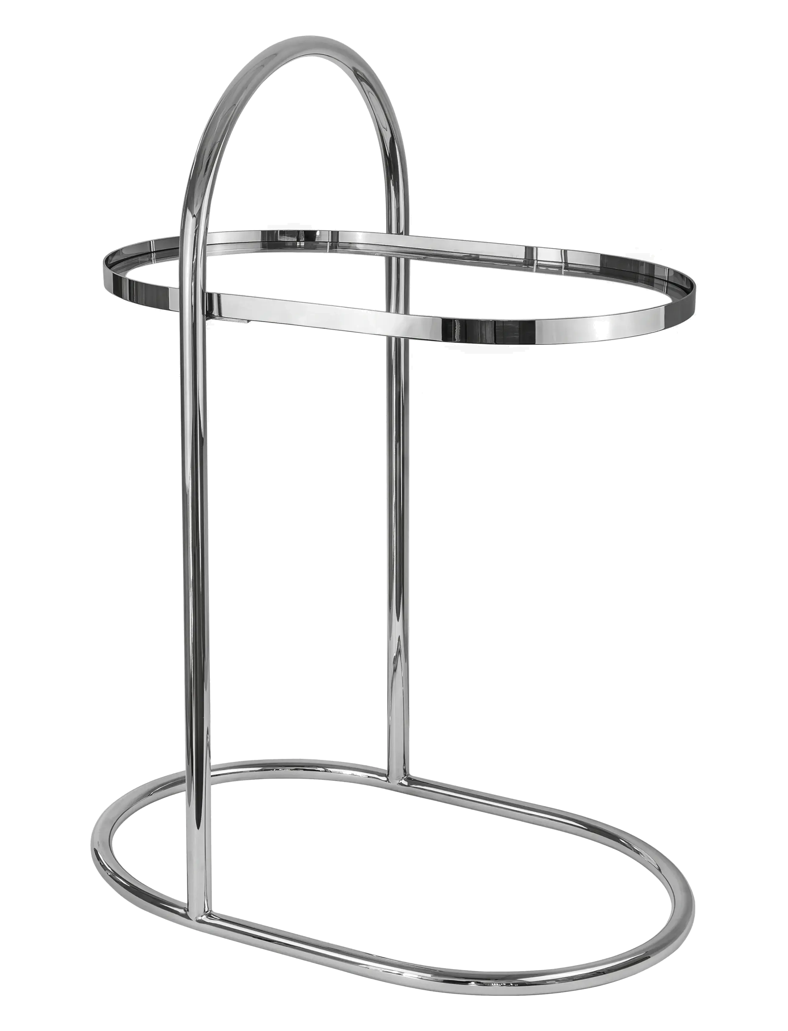Mette Ditmer MOVES side table - Neuheiten - CHROME / silver