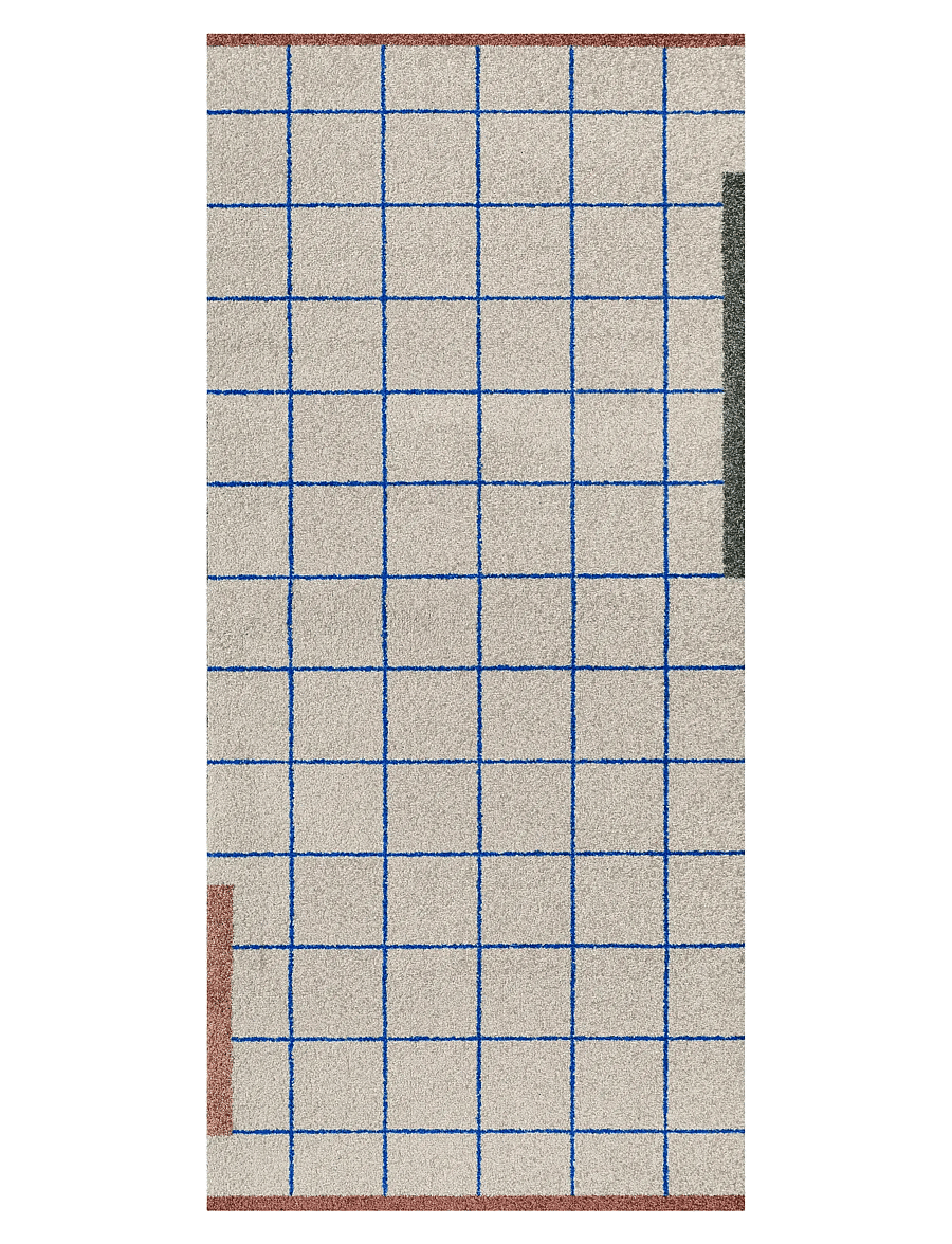 Mette Ditmer - NETWORK all-round mat - flurläufer - sand - 1