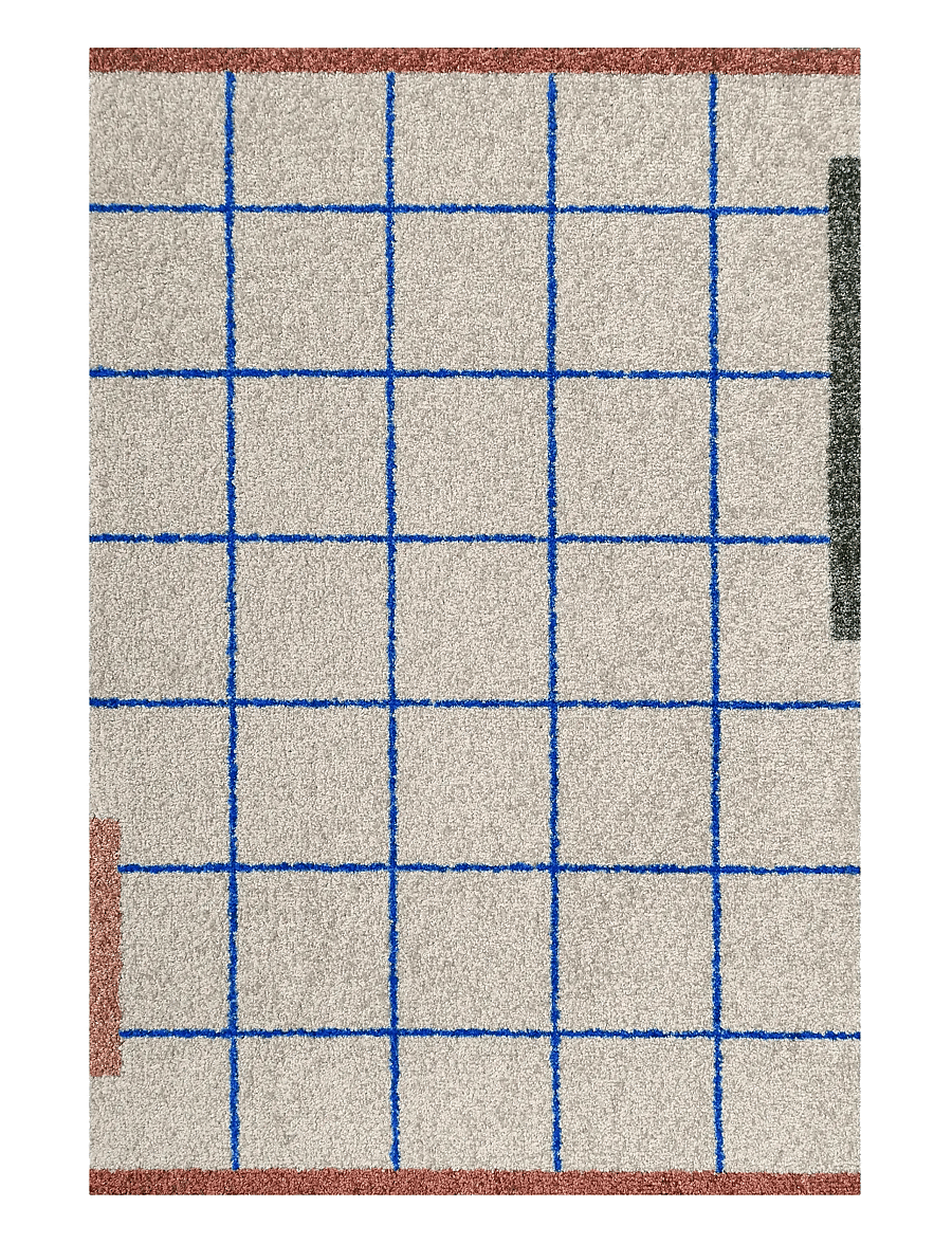 Mette Ditmer - NETWORK all-round mat - vaibad koridori - sand - 1