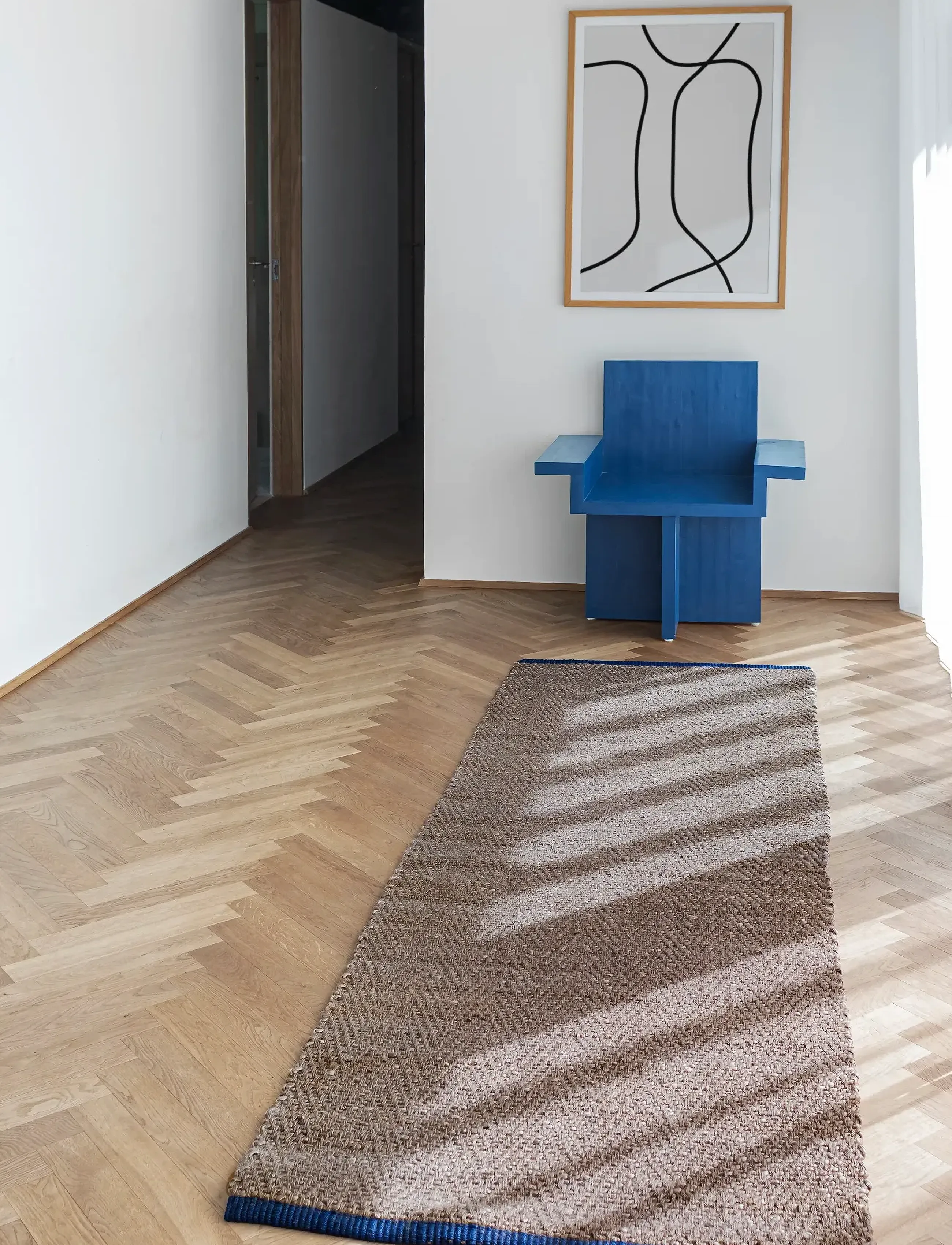 Mette Ditmer Notes Runner, Large, 80X 245 cm, Rugs & Carpets, Braun - Hallway Runners, Homeware