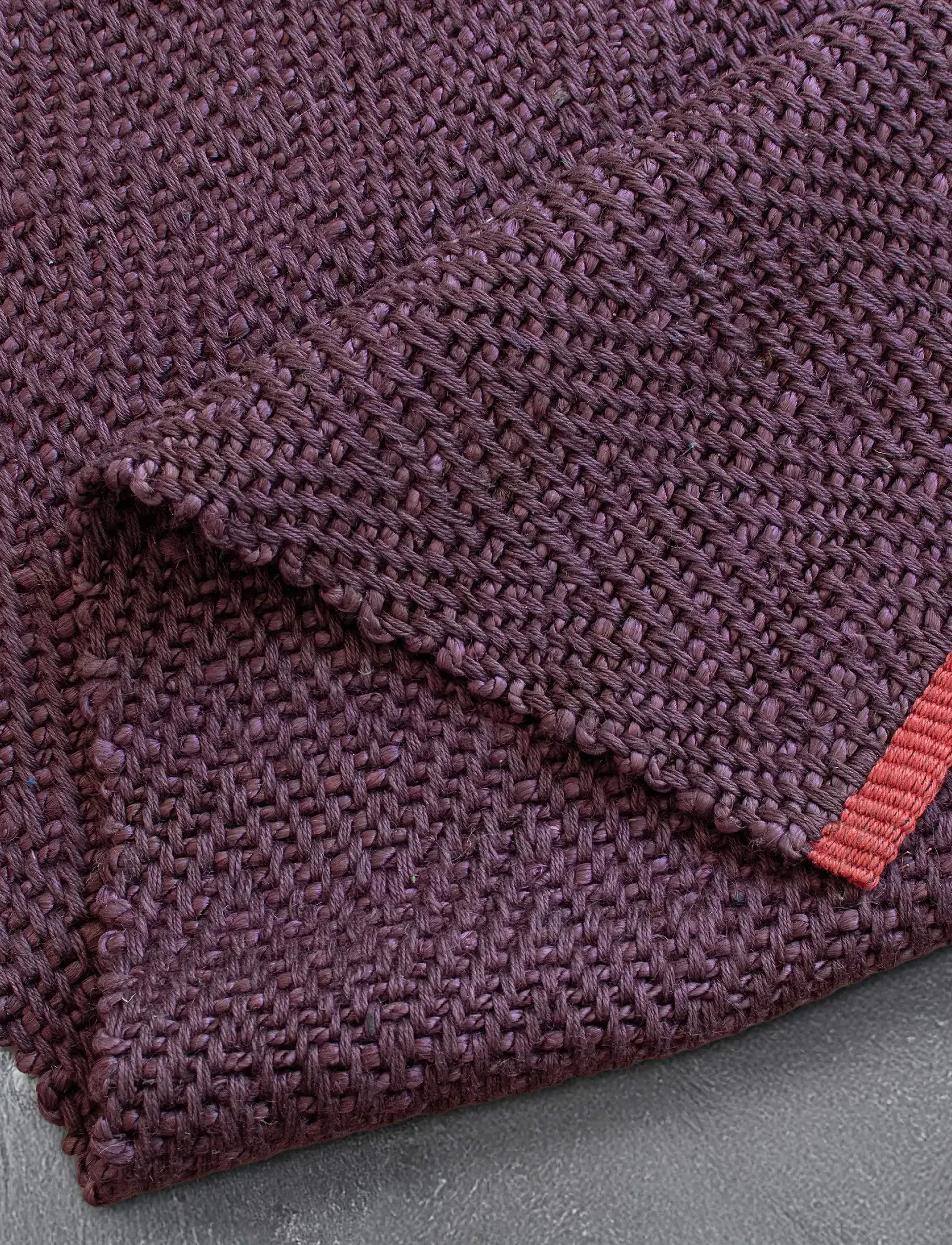 Mette Ditmer - NOTES runner, large - gaiteņa paklāji - wine - 3