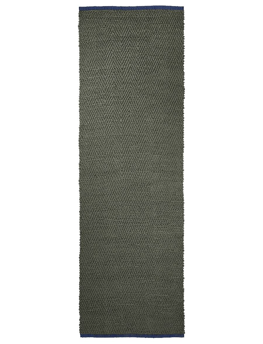 Mette Ditmer - NOTES runner, large - flurläufer - dark olive - 1