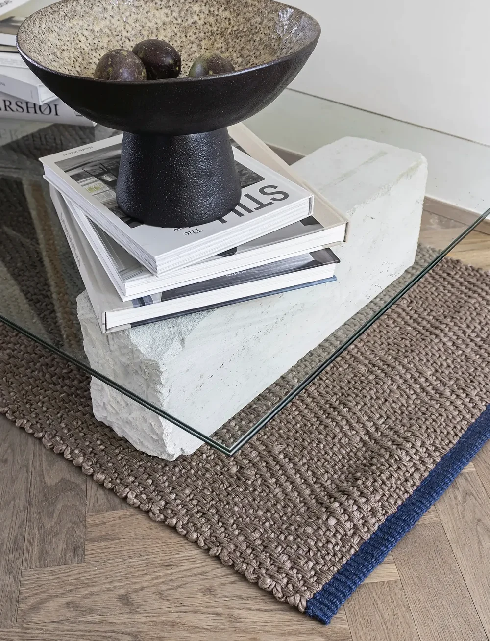 Mette Ditmer - NOTES runner, small - hallmattor - latte - 1