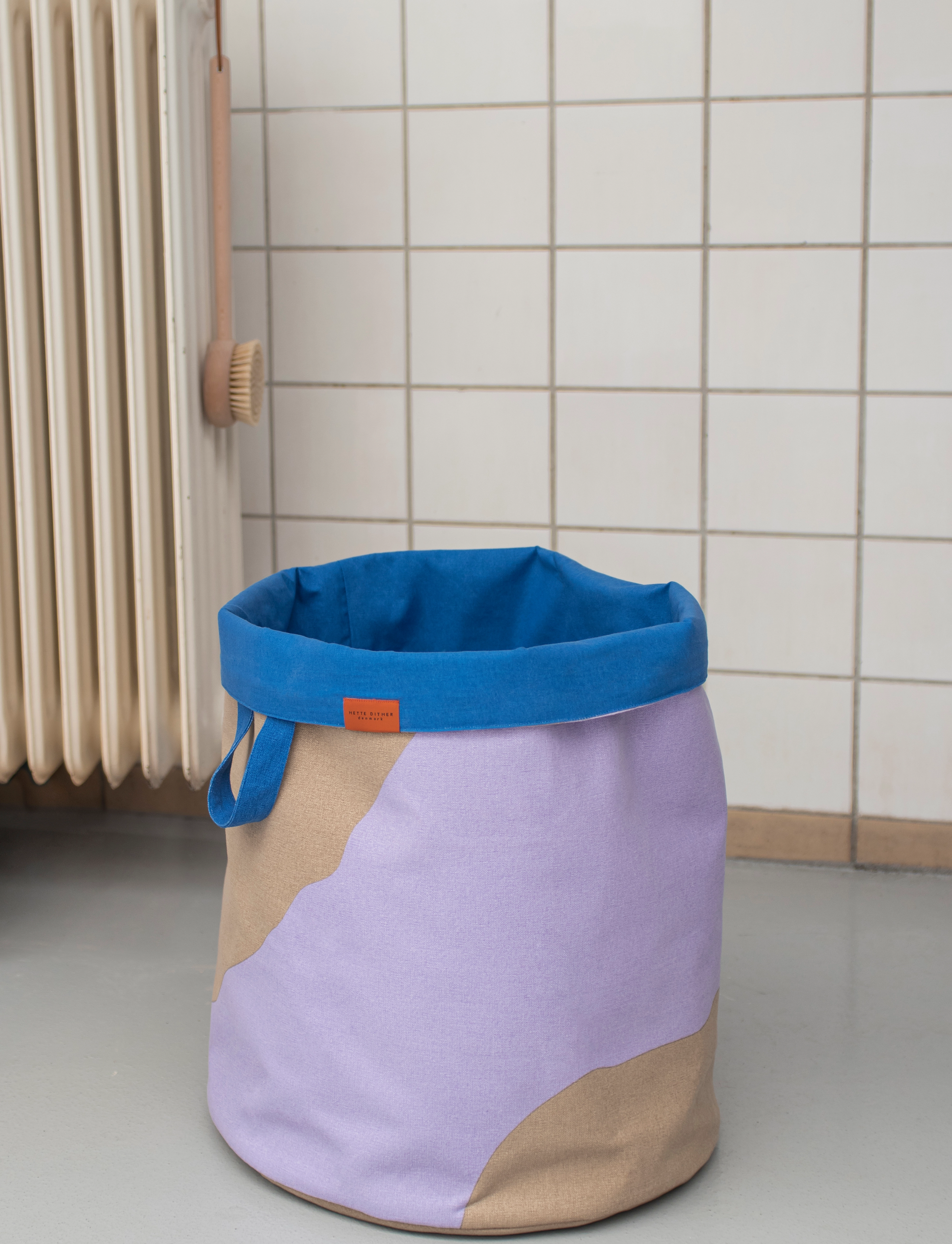 Mette Ditmer Nova Arte Laundry Bag, Ø40X50 cm, Storage, Lila - Baskets, Homeware