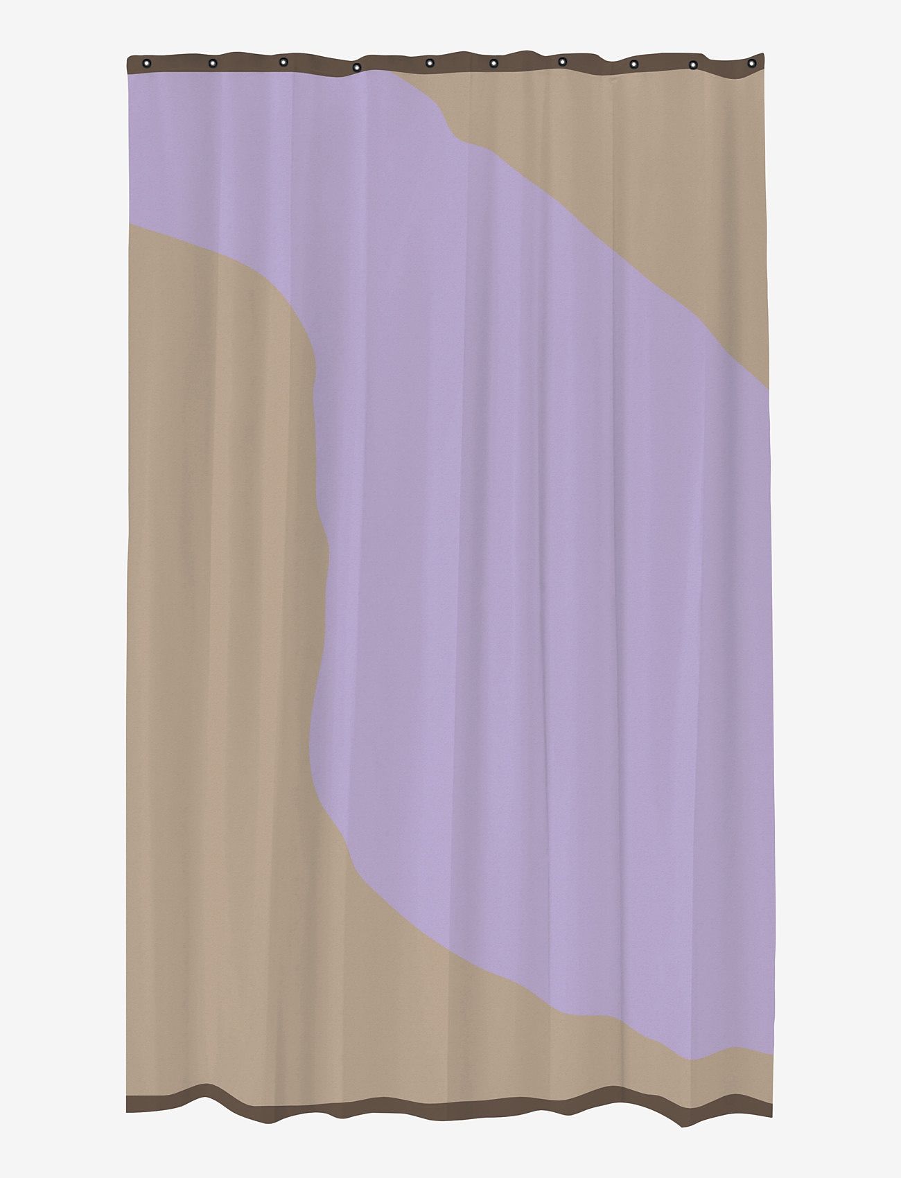 Mette Ditmer - NOVA ARTE shower curtain - badeforhæng - sand / lilac - 0
