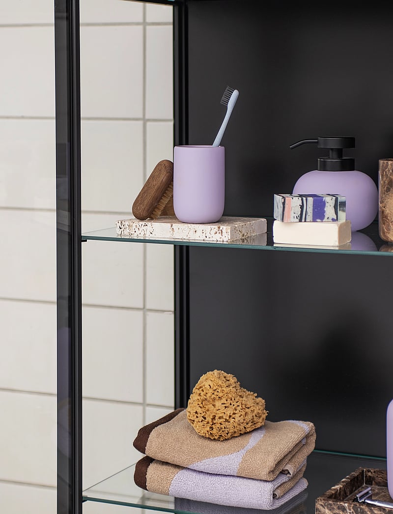 Mette Ditmer - NOVA ARTE guest towel, 2-pack - külaliste käterätikud - sand / lilac - 3