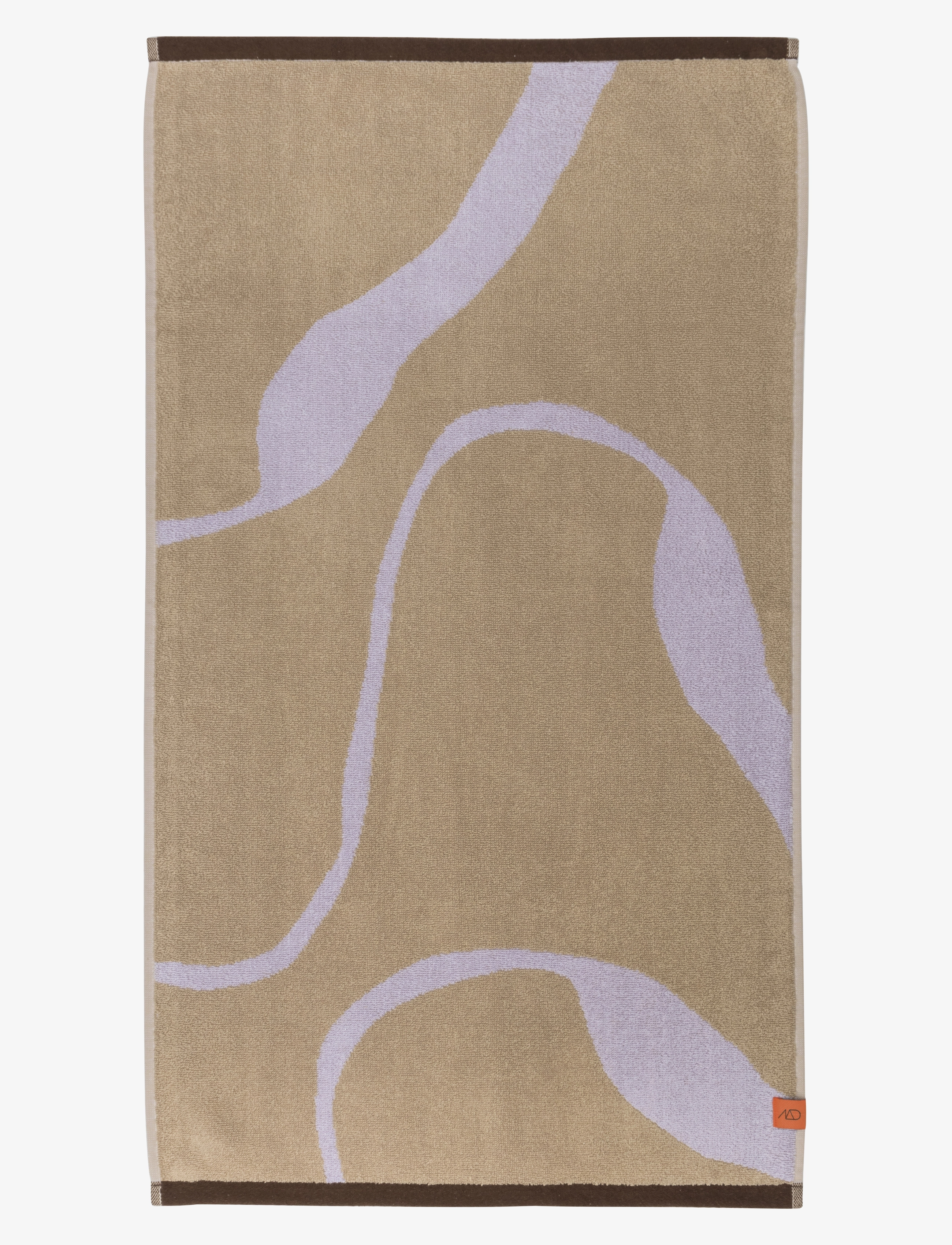 Mette Ditmer Nova Arte Bath Towel, Bath Håndklæde, Lila, Str: 70X133CM