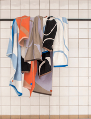 Mette Ditmer - NOVA ARTE towel, 2-pack - håndklæder - latte / orange - 4