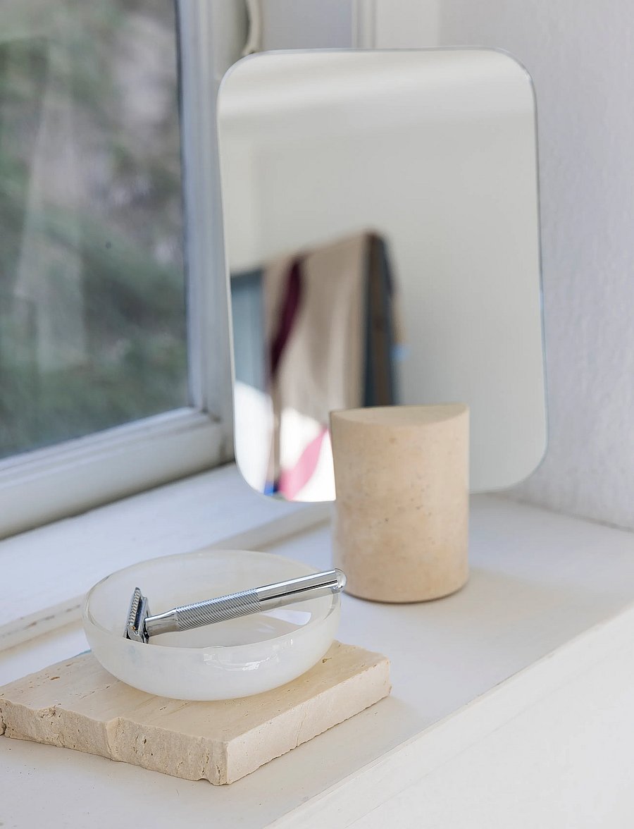 Mette Ditmer - OPAL soap dish - seebidosaatorid ja -alused - linen - 2