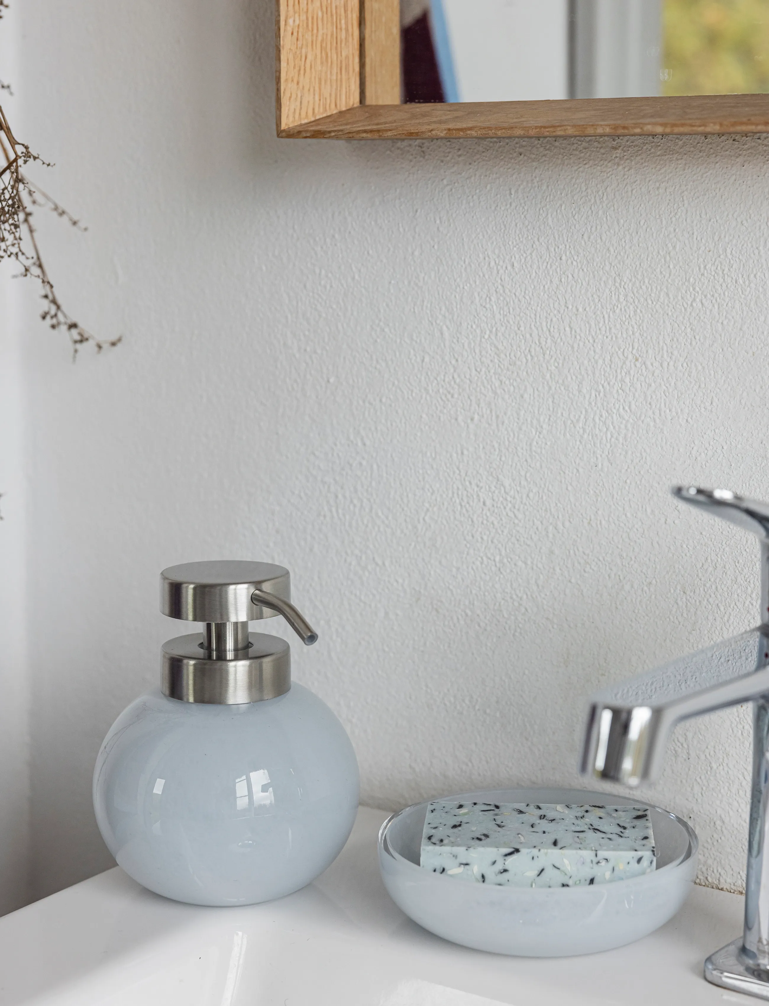 Mette Ditmer - OPAL soap dish - ziepju dozatori un trauki - light blue - 3