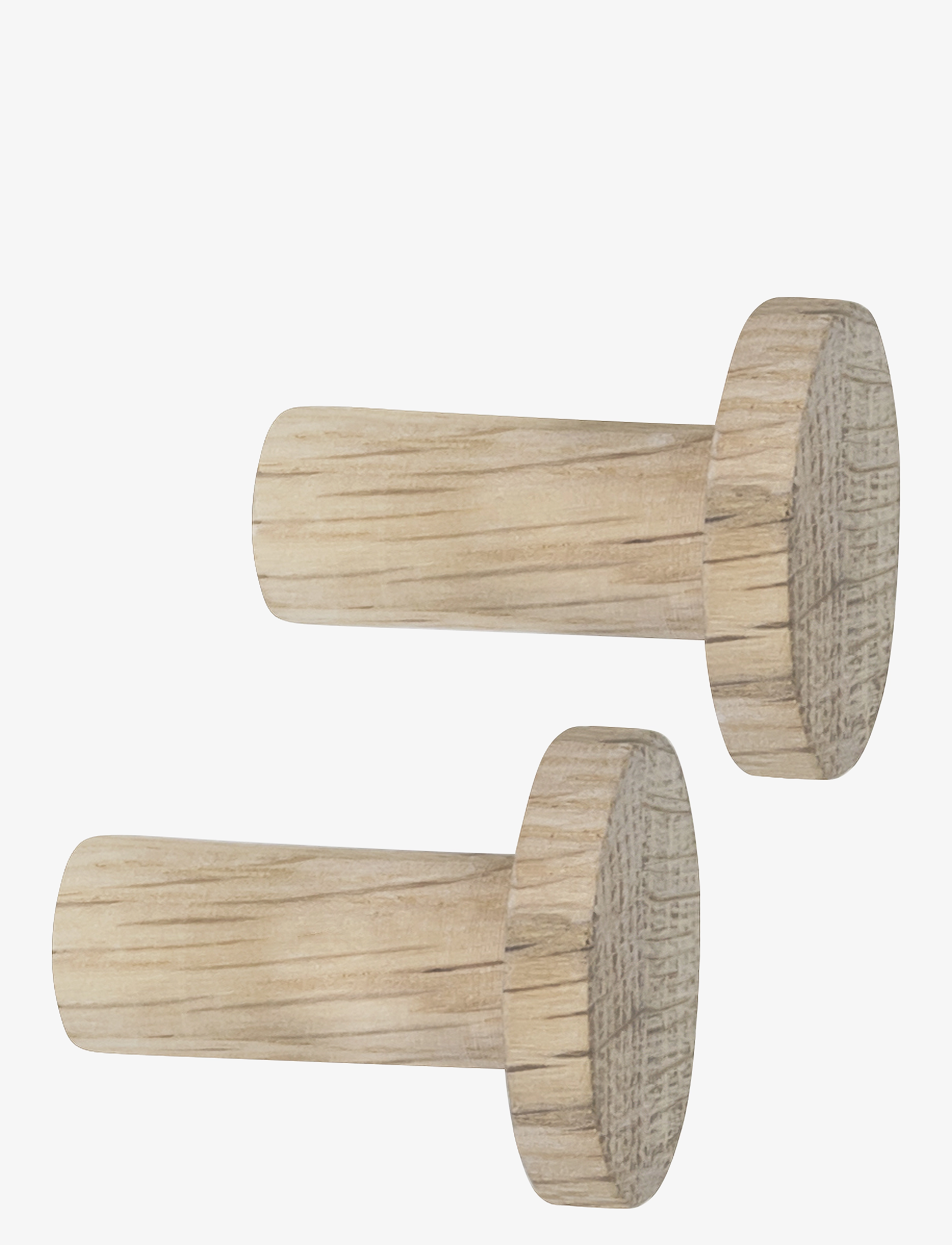 Mette Ditmer POINT hook, 2-pack - Aufbewahrung - NATURAL / natural