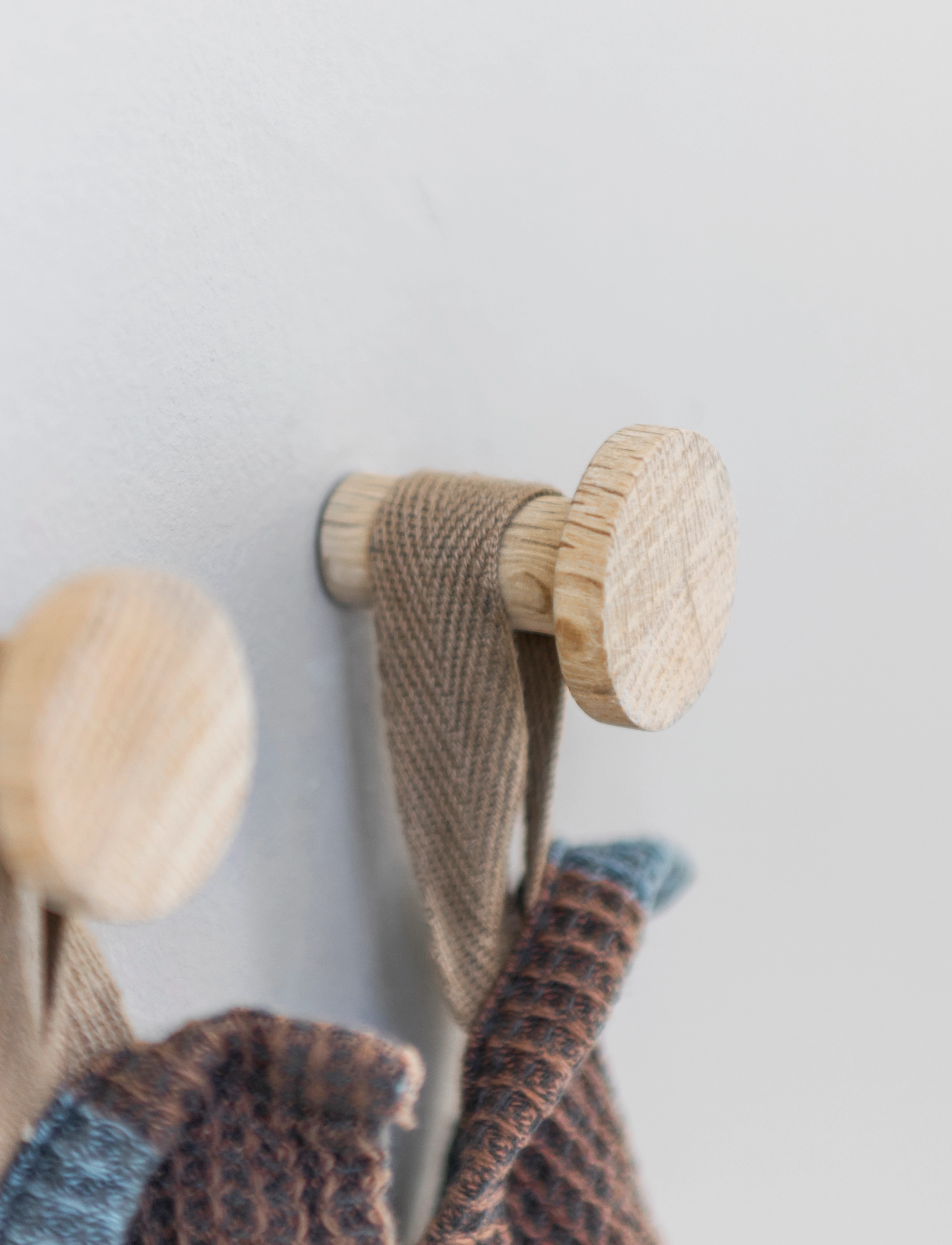 Mette Ditmer - POINT hook, 2-pack - haken - natural - 3