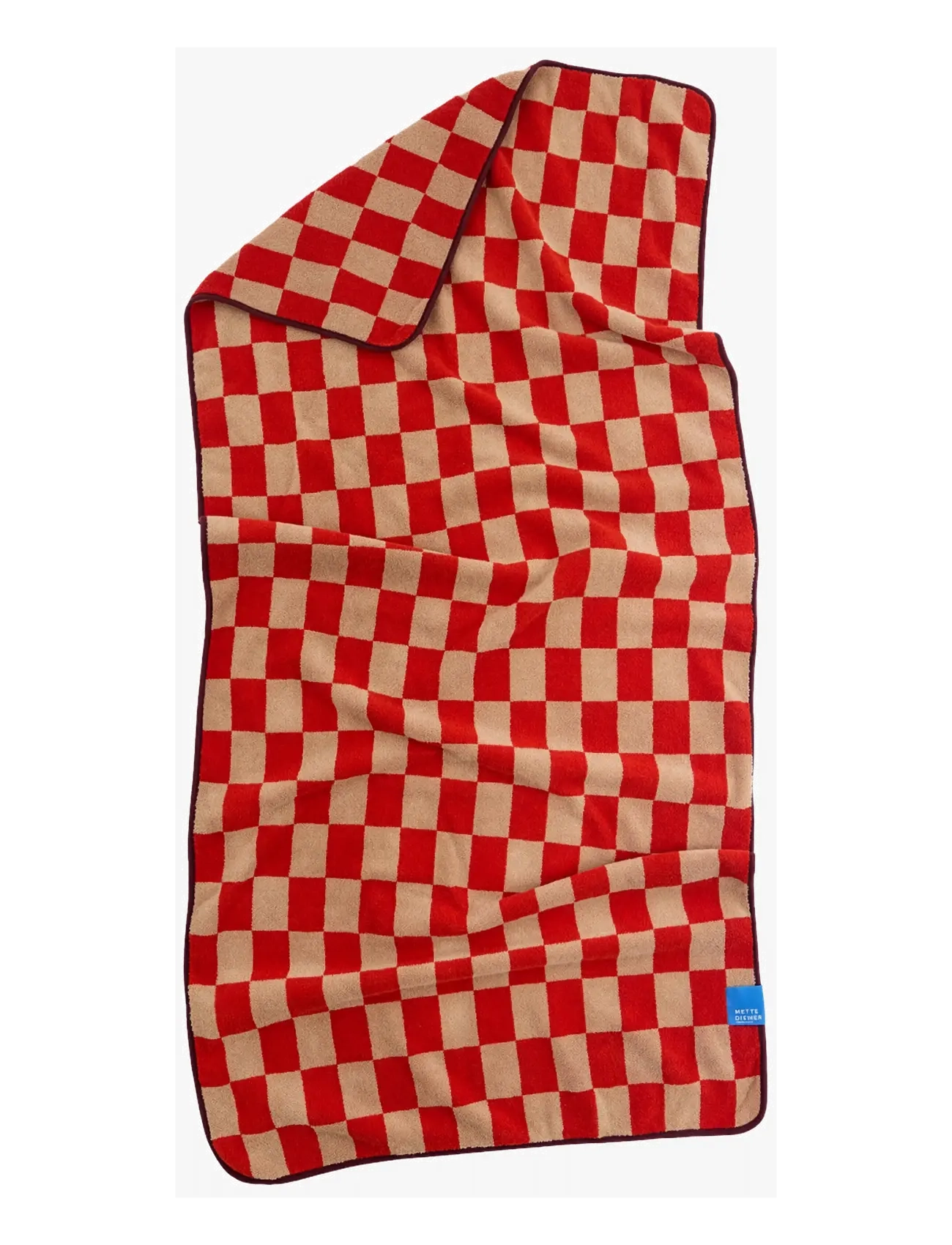 Mette Ditmer - RETRO beach towel - dark orange - 2
