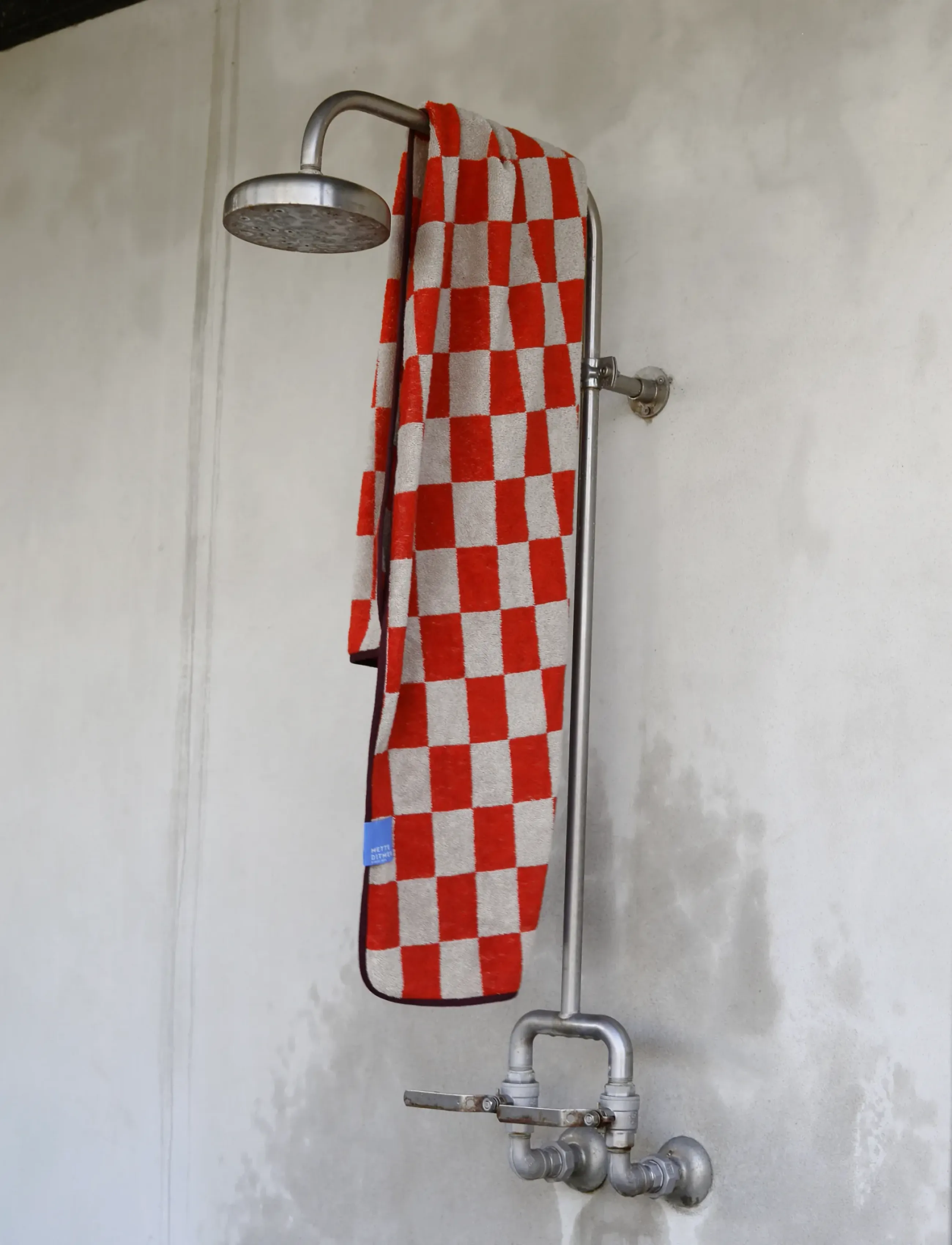 Mette Ditmer - RETRO beach towel - dark orange - 4