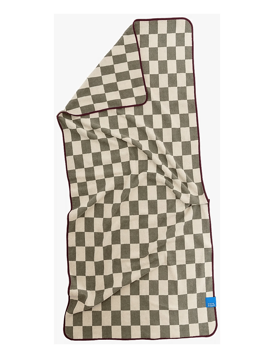 Mette Ditmer - RETRO beach towel - saunalinad - sage green - 2