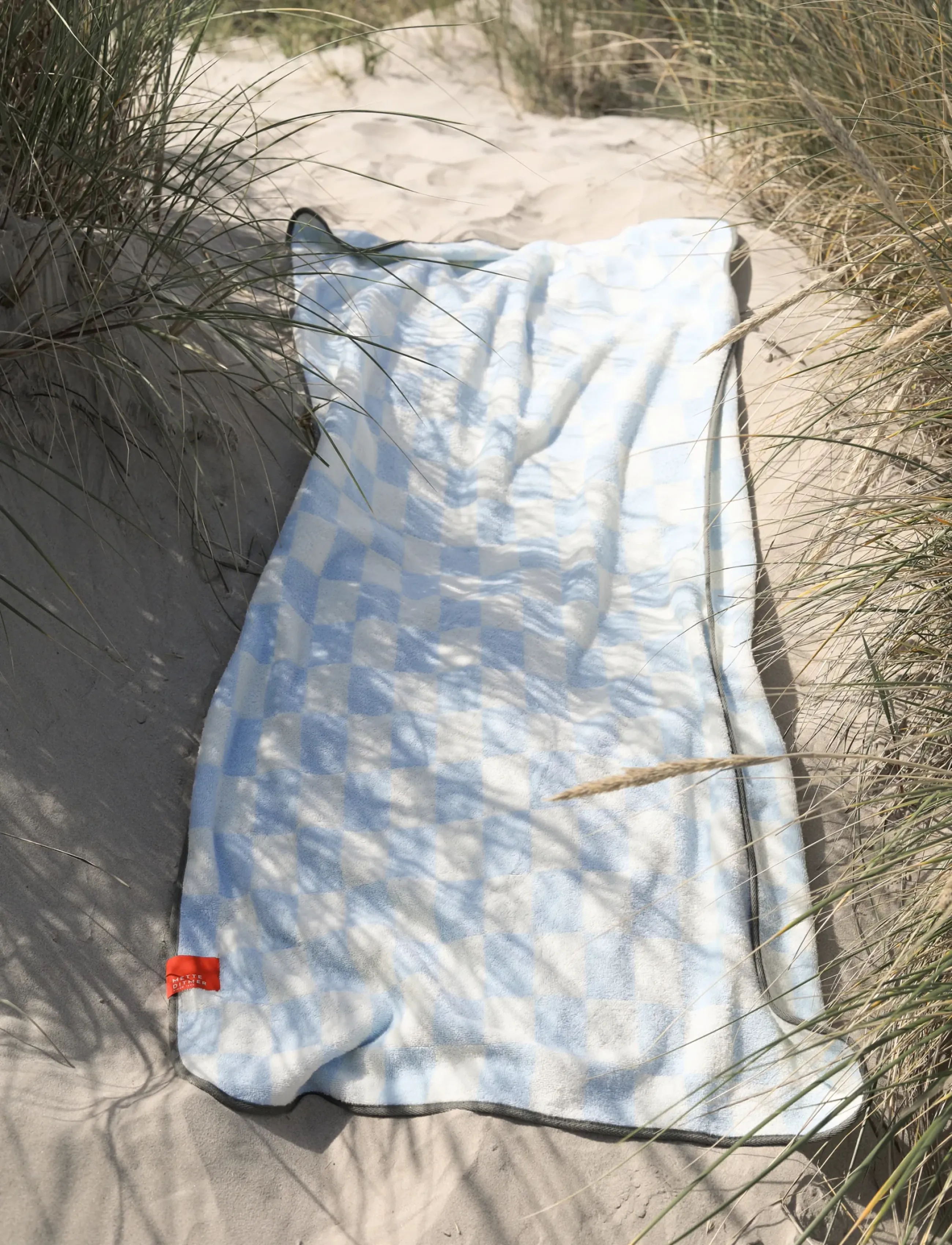 Mette Ditmer - RETRO beach towel - light blue - 4