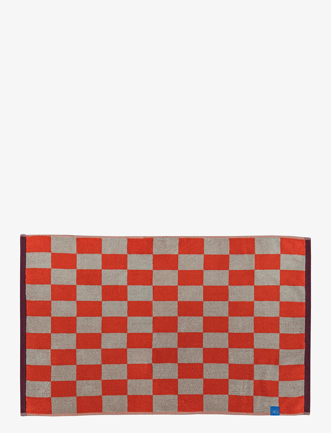 Mette Ditmer - RETRO bath mat - badematten - dark orange - 1