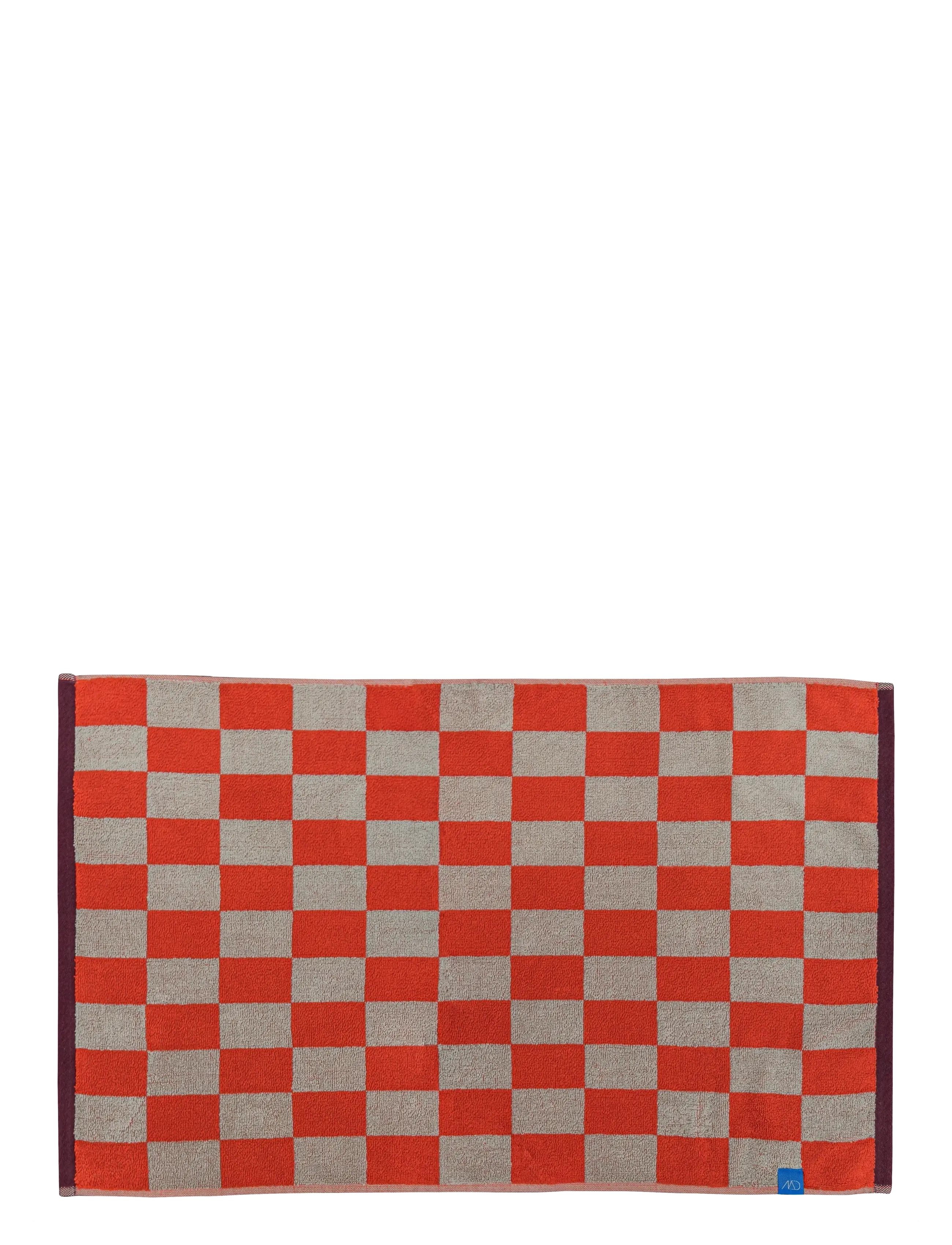 Mette Ditmer RETRO bath mat - Textilien - DARK ORANGE / orange