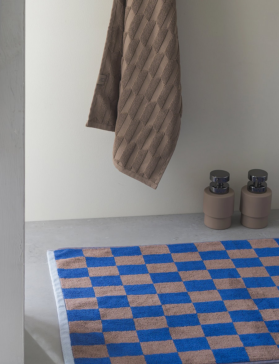 Mette Ditmer - RETRO bath mat - teppiche - cobalt - 0